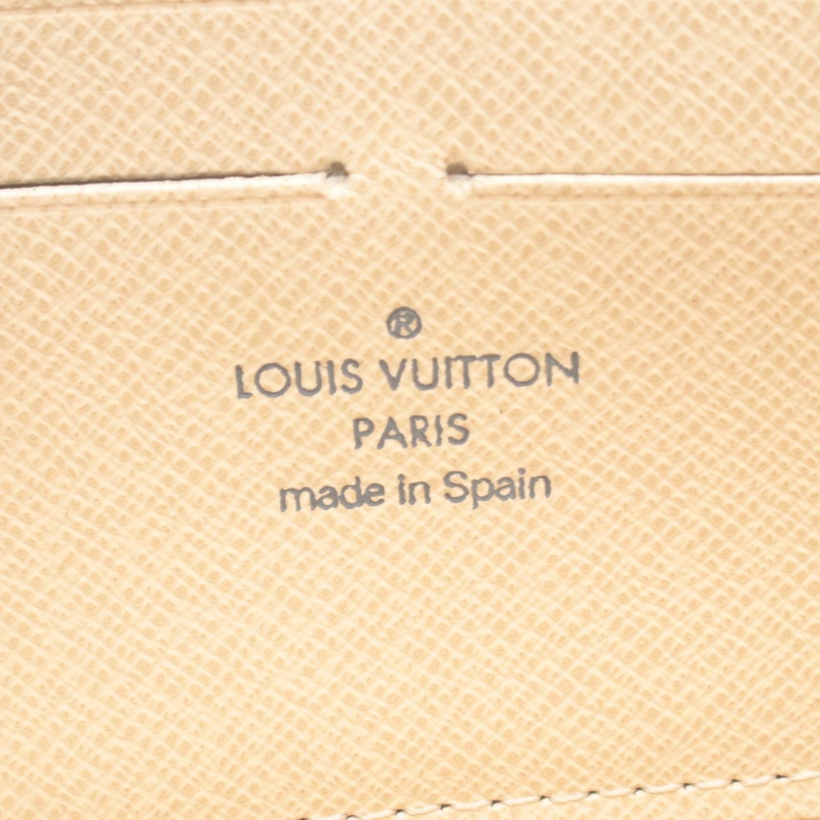 Louis Vuitton Louis Vuitton Louis Vuitton Zippy Wallet Damier Azur Long Wallet Textile Long Wallet N60019 DUTY FREE for USA Size ONE SIZE - 4 Thumbnail