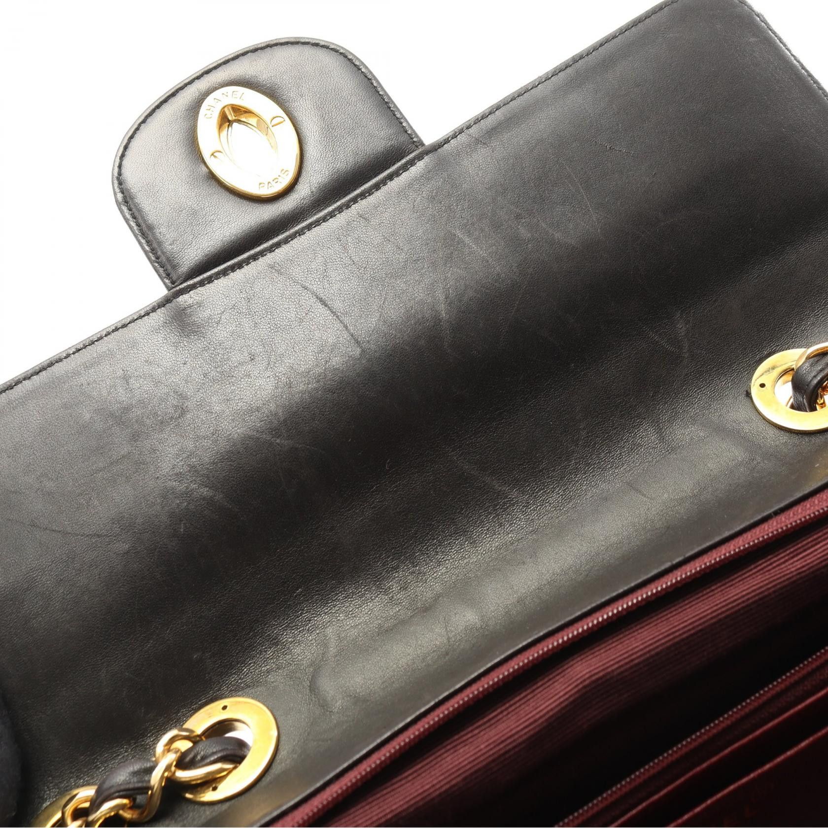 Chanel Chanel CHANEL Mademoiselle Lambskin Shoulder Bag Leather Shoulder Bag DUTY FREE for USA Size ONE SIZE - 6 Thumbnail