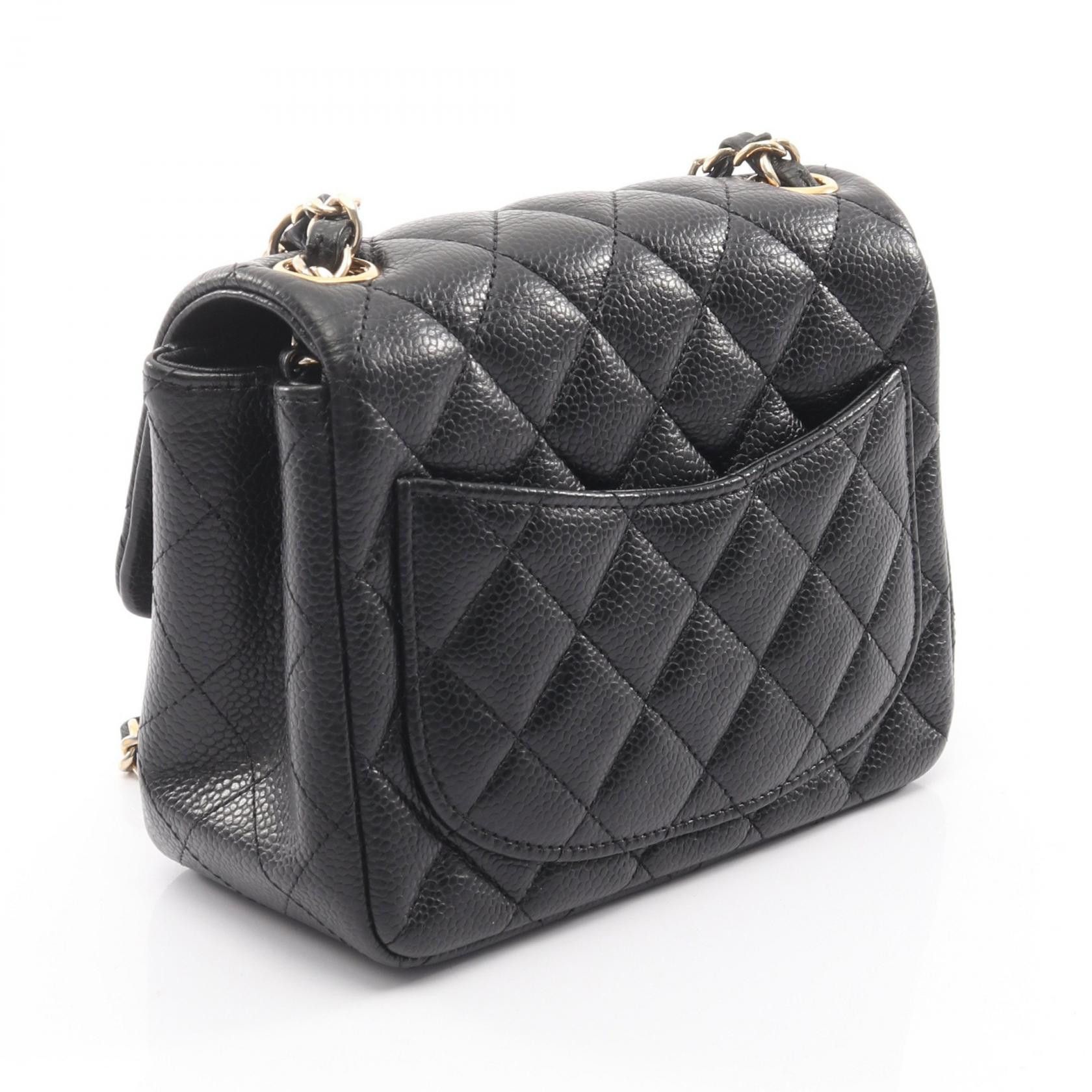 Chanel Chanel Chanel Mini Matelasse Lambskin Shoulder Bag Leather Shoulder Bag DUTY FREE for USA Size ONE SIZE - 2 Thumbnail
