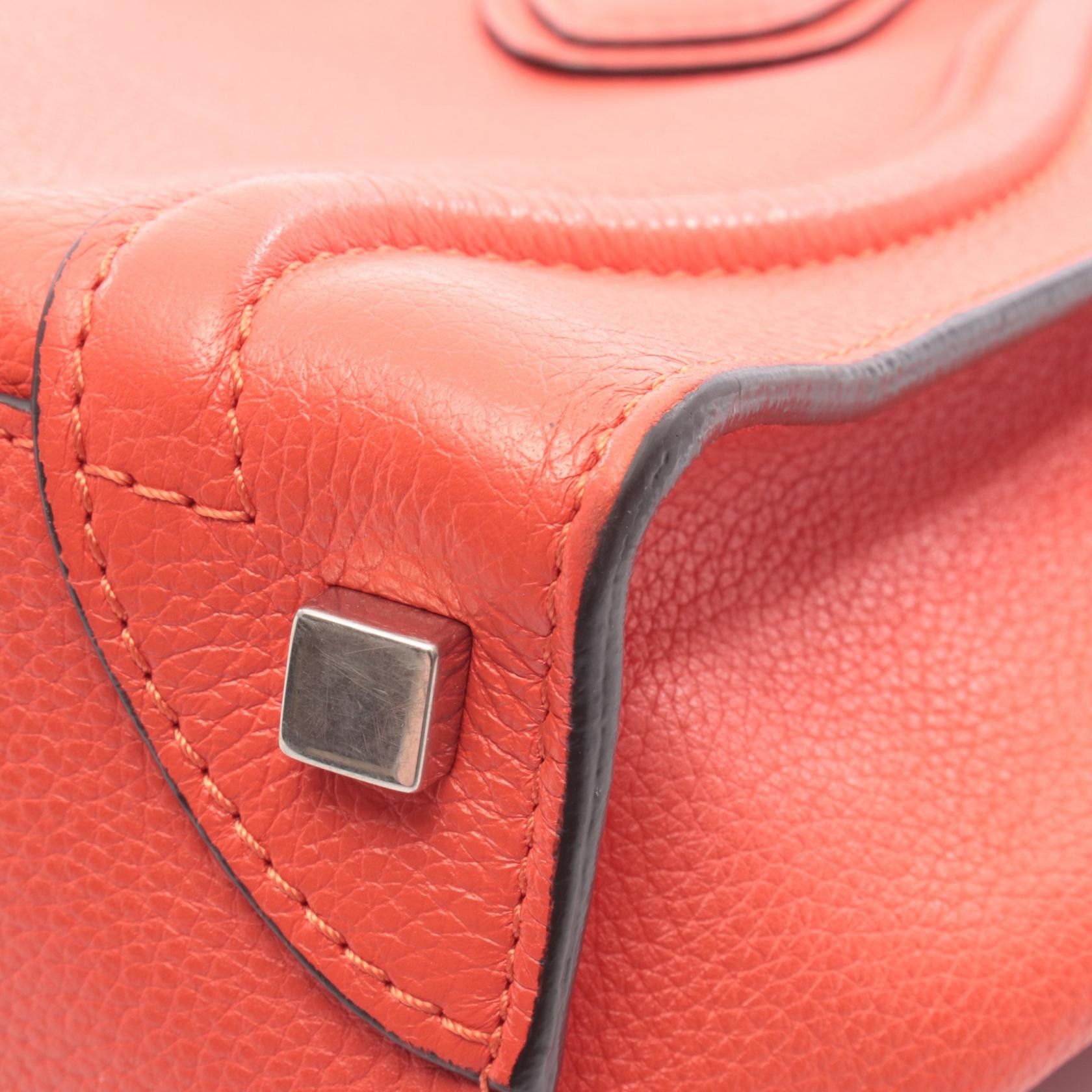 Celine Celine Celine Luggage Micro Shopper Leather Tote Bag Leather Tote Bag DUTY FREE for USA Size ONE SIZE - 7 Thumbnail