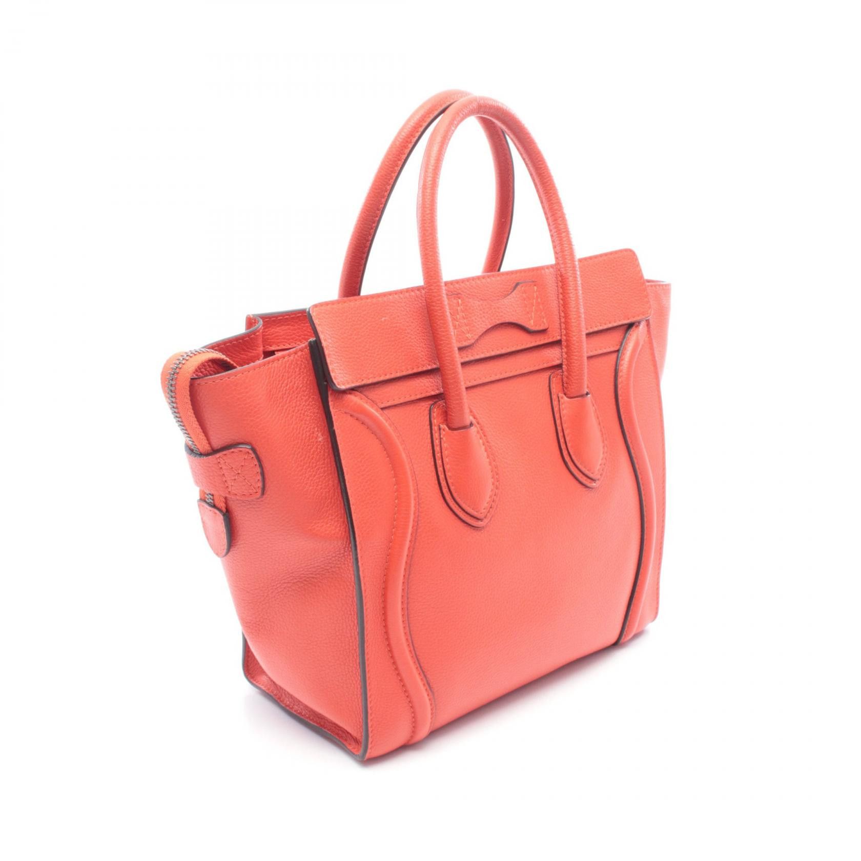 Celine Celine Celine Luggage Micro Shopper Leather Tote Bag Leather Tote Bag DUTY FREE for USA Size ONE SIZE - 2 Thumbnail