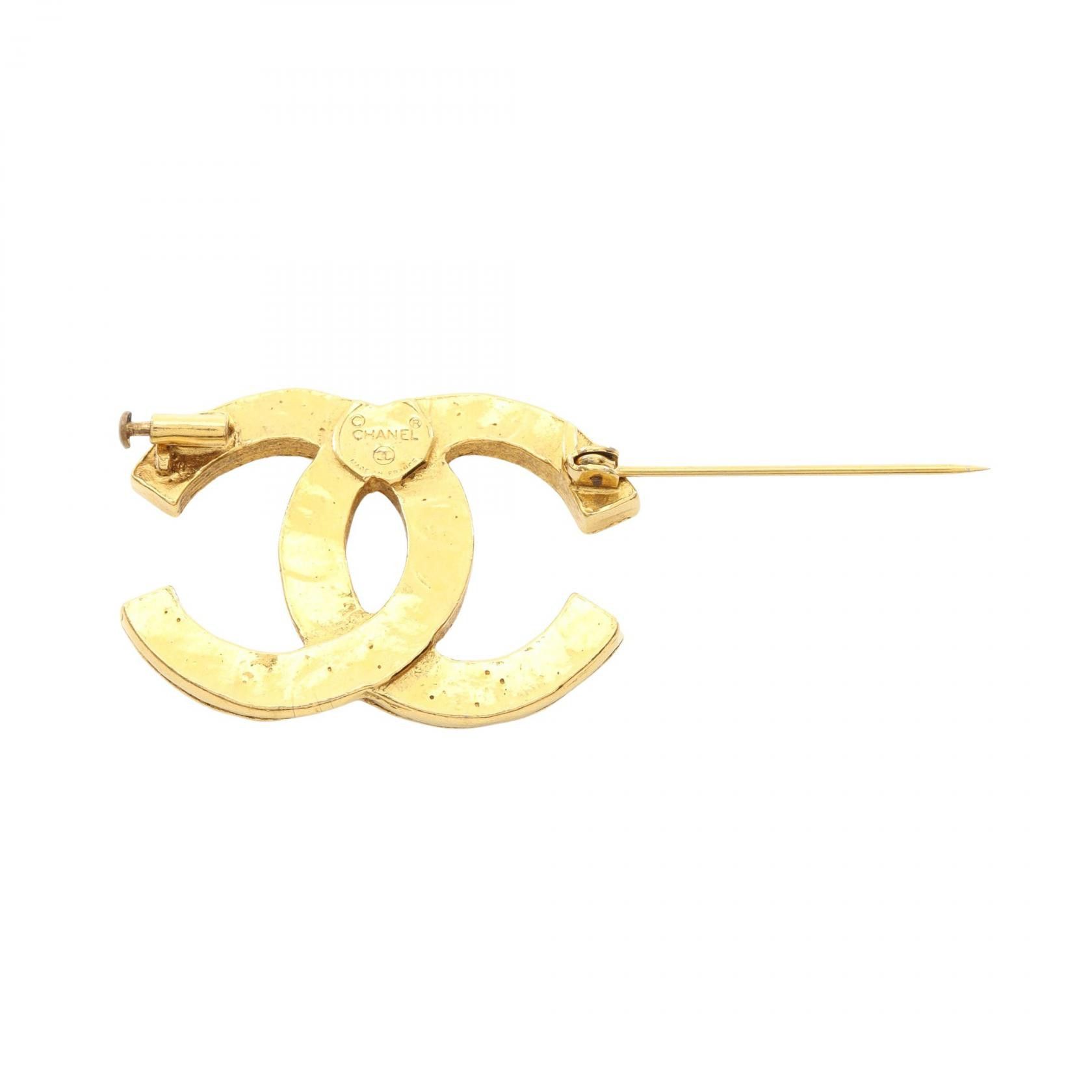 Chanel Chanel Chanel Coco Mark Brooch Metal Brooch DUTY FREE for USA Size ONE SIZE - 2 Thumbnail