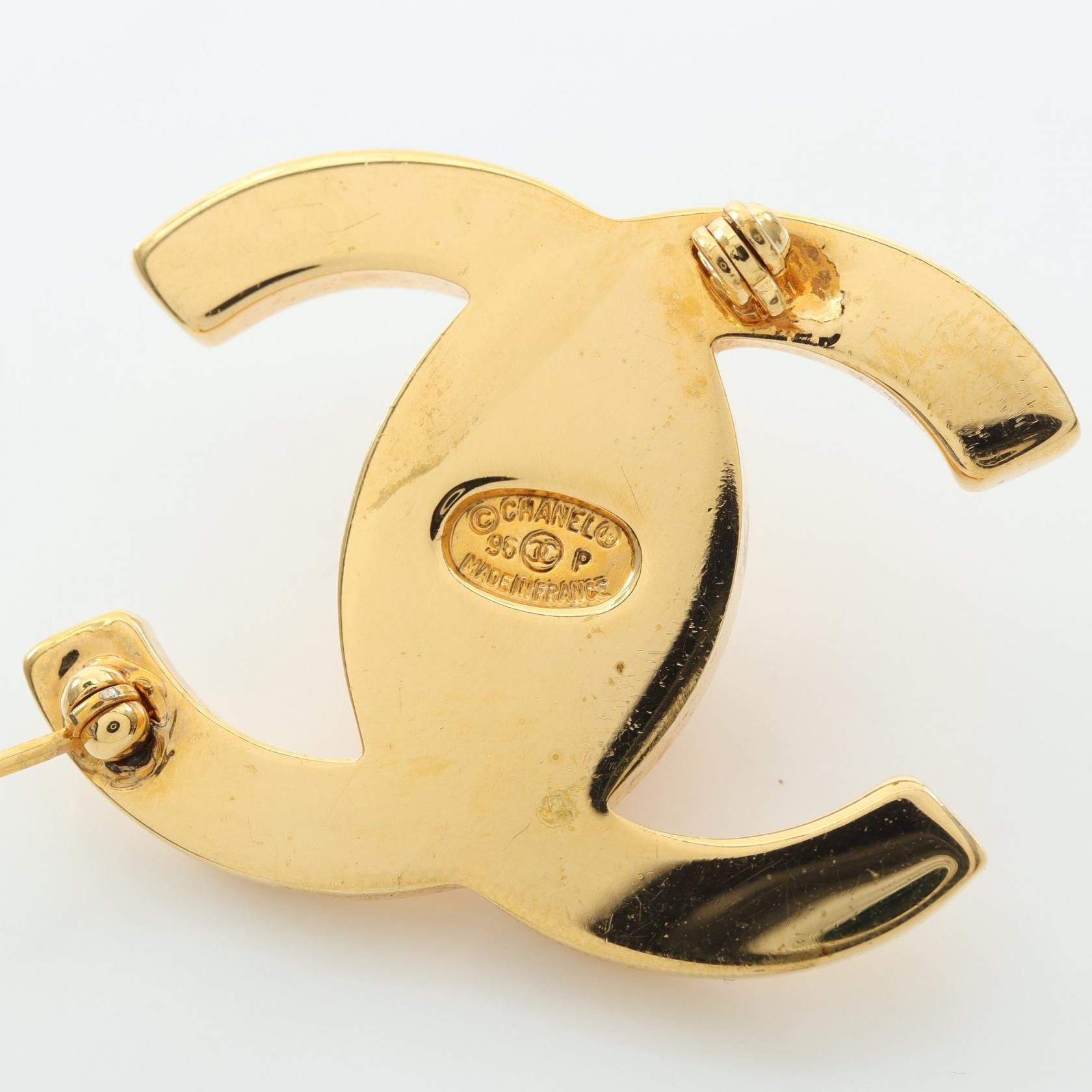 Chanel Chanel Chanel Coco Mark Brooch Metal Brooch DUTY FREE for USA Size ONE SIZE - 3 Thumbnail