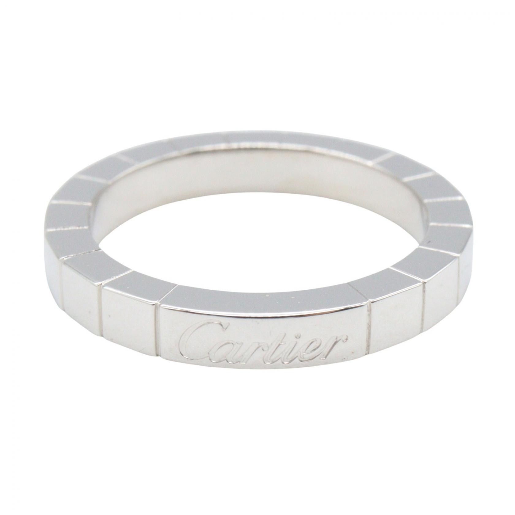 Cartier Cartier Cartier Lanieres Au750 White Gold Ring Size 9 Precious Metal Ring DUTY FREE for USA Size ONE SIZE - 2 Thumbnail