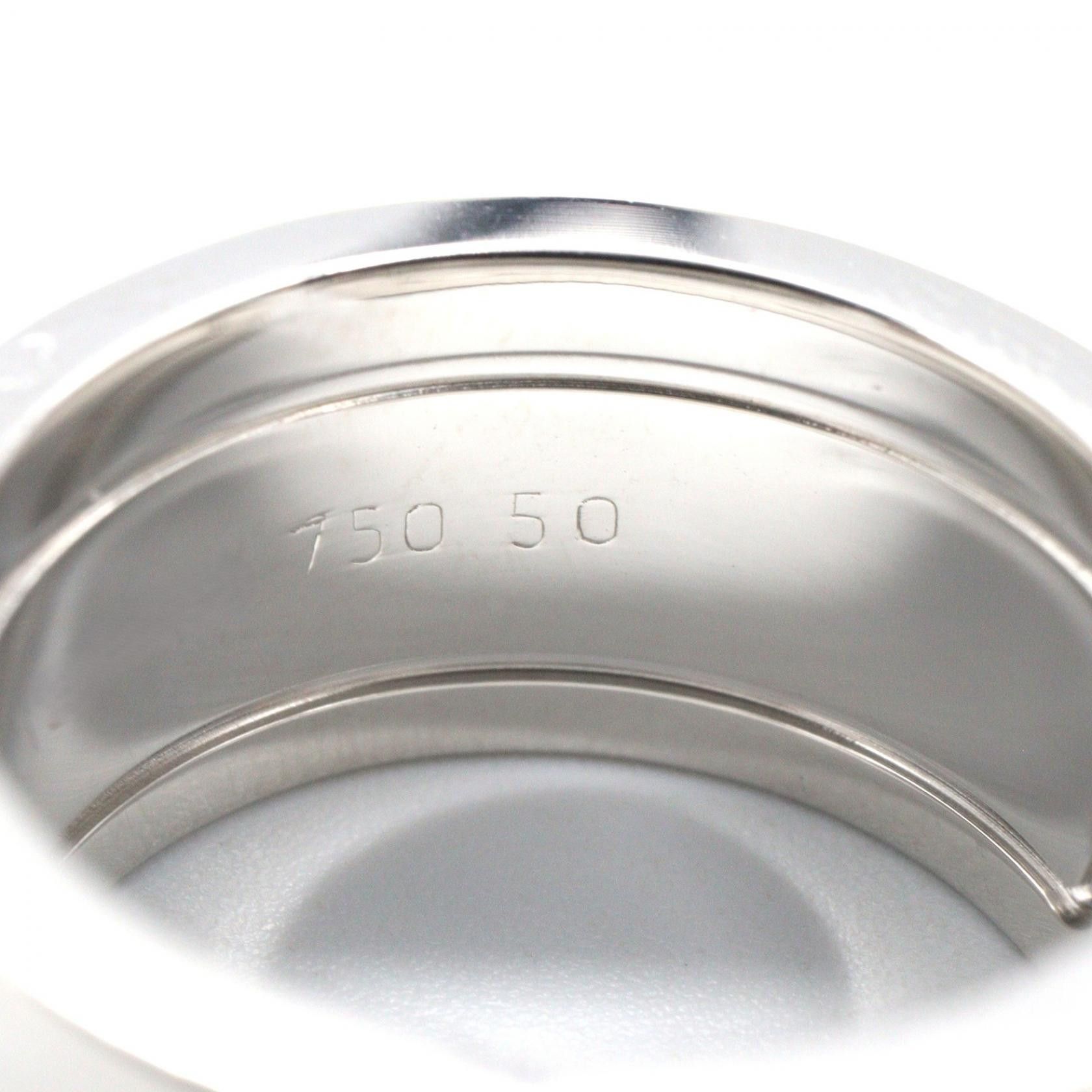 Cartier Cartier Cartier C2 Au750 White Gold Ring Size 9 Precious Metal Ring DUTY FREE for USA Size ONE SIZE - 5 Thumbnail