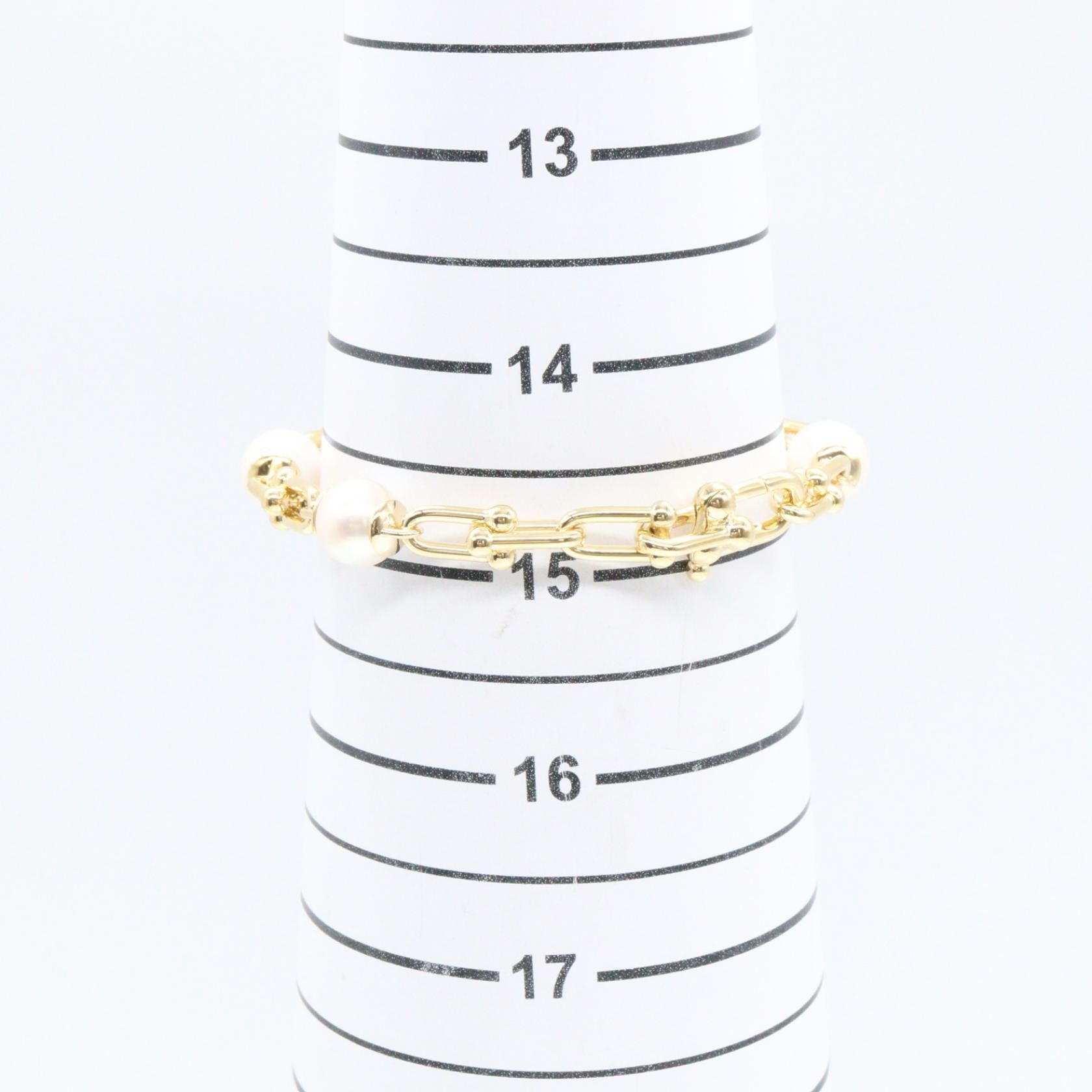 Tiffany & Co. Tiffany & Co. Tiffany＆Co HardWear Link Freshwater Pearl Au750 Bracelet Precious Metal Bracelet DUTY FREE for USA Size ONE SIZE - 5 Thumbnail