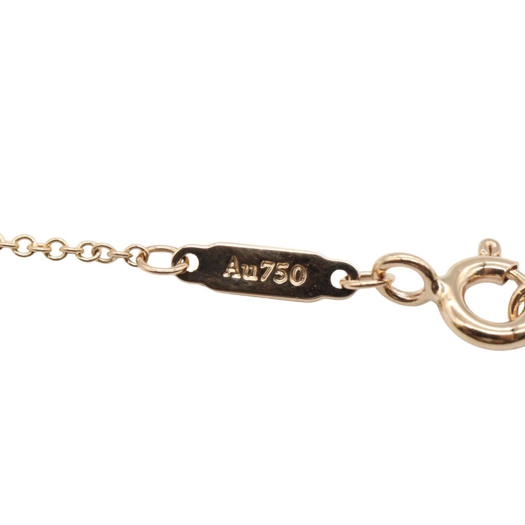 Tiffany & Co. Tiffany & Co. Tiffany & Co. T Smile Small Au750 Necklace Precious Metal Necklace DUTY FREE for USA Size ONE SIZE - 4 Thumbnail