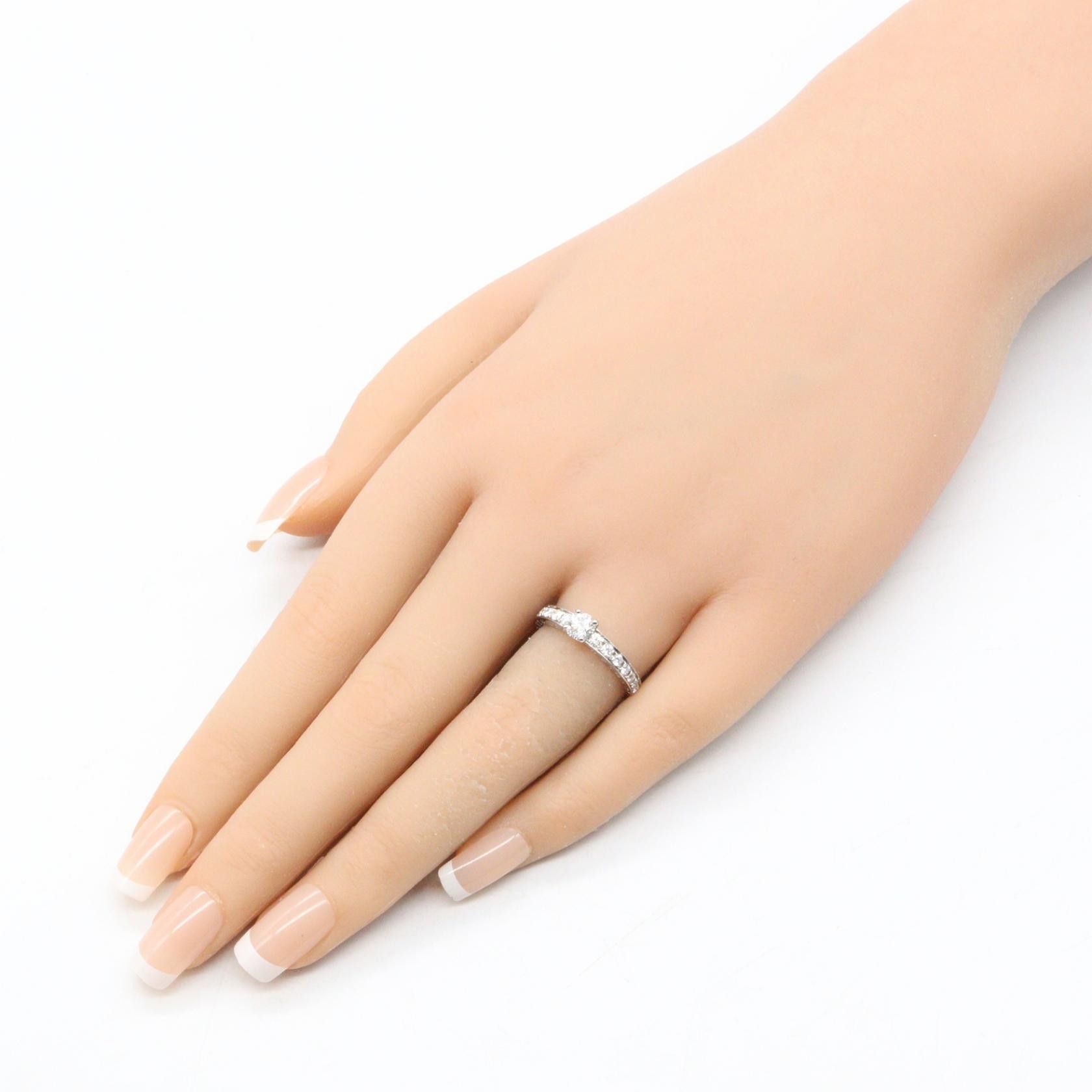 Bvlgari Bvlgari Bvlgari Pt950 Diamond Ring Size 11 Precious Metal Ring DUTY FREE for USA Size ONE SIZE - 9 Thumbnail