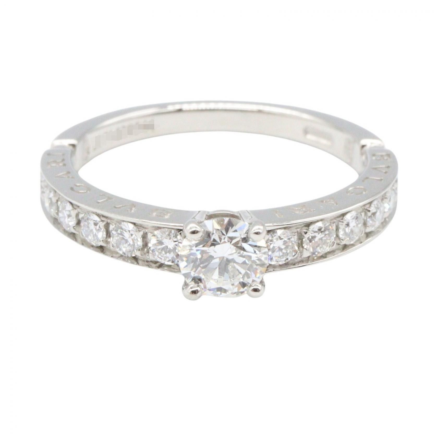 Bvlgari Bvlgari Bvlgari Pt950 Diamond Ring Size 11 Precious Metal Ring DUTY FREE for USA Size ONE SIZE - 2 Thumbnail