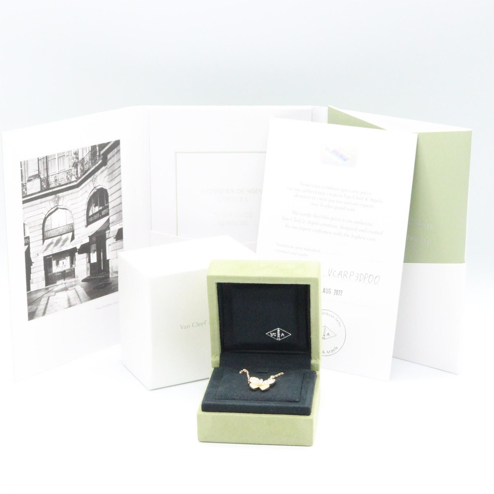 Van Cleef & Arpels Van Cleef & Arpels Van Cleef & Arpels Deux Papillons Au750 Diamond Necklace Precious Metal Necklace VCARP3DP00 DUTY FREE for USA Size ONE SIZE - 5 Thumbnail