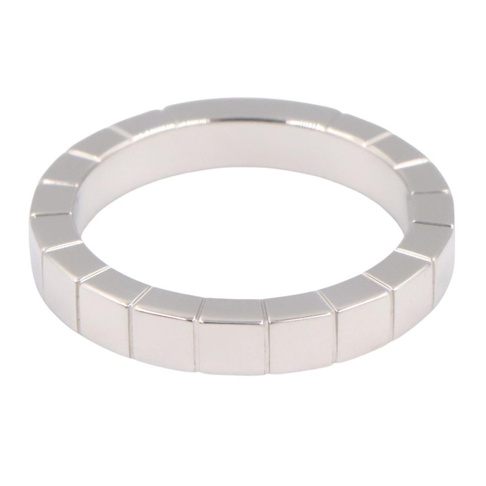 Cartier Cartier Cartier Lanieres Au750 White Gold Ring Size 8.5 Precious Metal Ring DUTY FREE for USA Size ONE SIZE - 3 Thumbnail