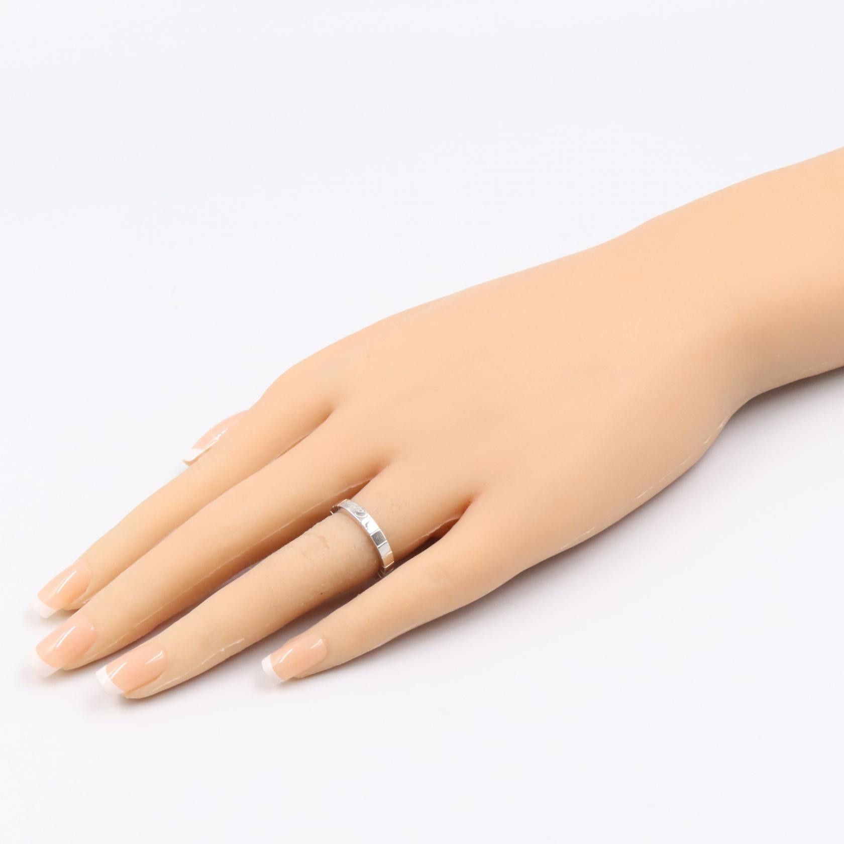 Cartier Cartier Cartier Lanieres Au750 White Gold Ring Size 8.5 Precious Metal Ring DUTY FREE for USA Size ONE SIZE - 7 Thumbnail