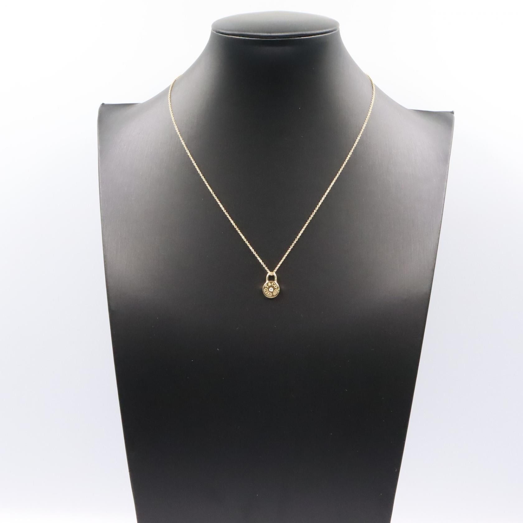 Tiffany & Co. Tiffany & Co. Tiffany & Co. 1837 Round Lock Au750 Diamond Necklace Precious Metal Necklace DUTY FREE for USA Size ONE SIZE - 7 Thumbnail