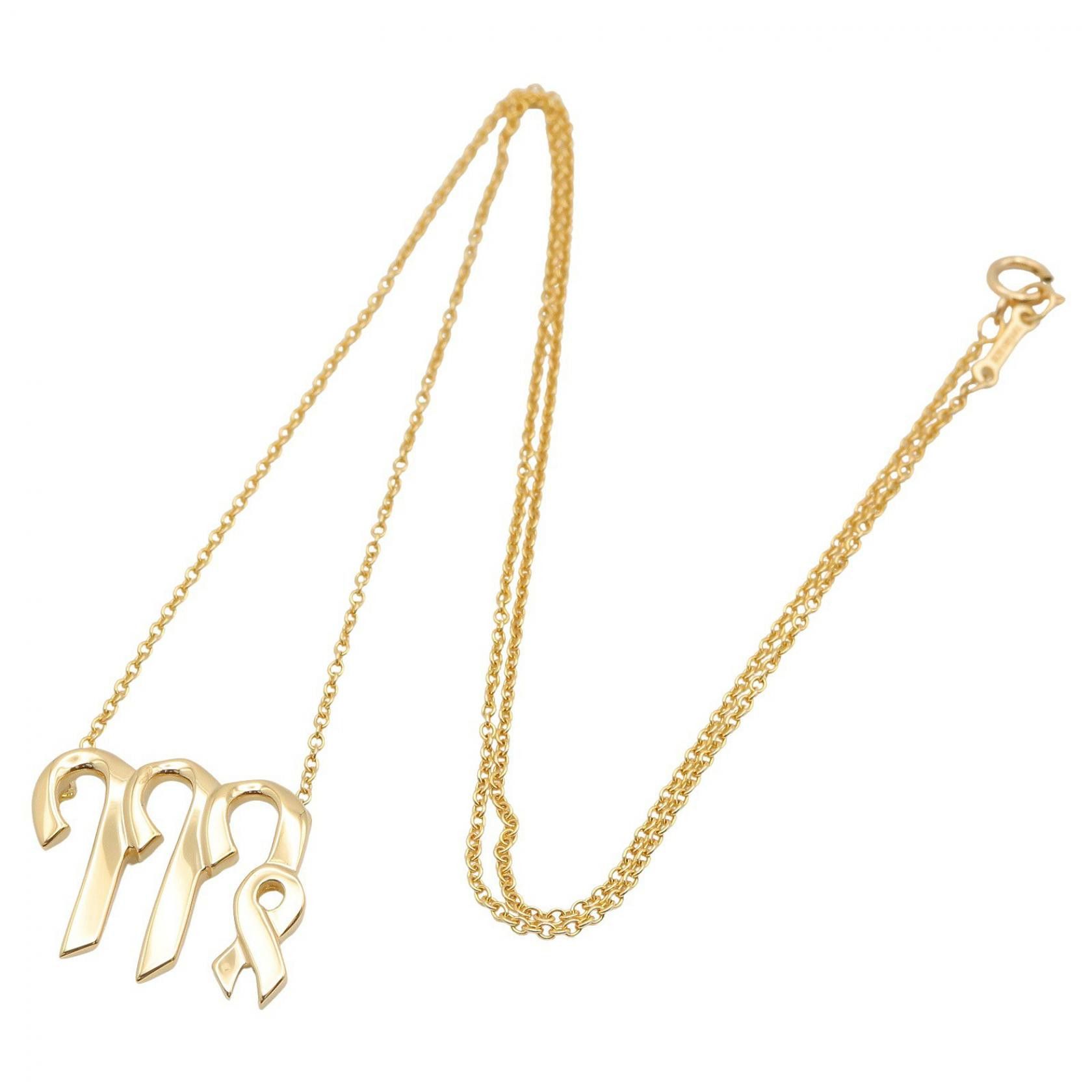 Tiffany & Co. Tiffany & Co. Tiffany＆Co. Virgo Au750 Necklace Precious Metal Necklace DUTY FREE for USA Size ONE SIZE - 2 Thumbnail