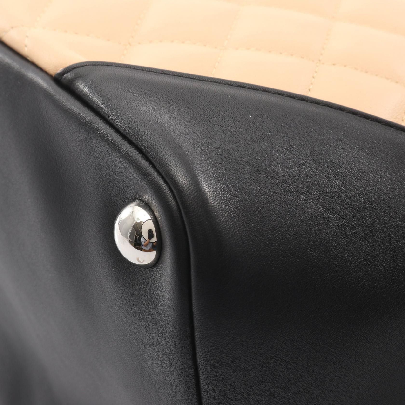 Chanel Chanel Chanel Cambon Line Leather Tote Bag Leather Tote Bag DUTY FREE for USA Size ONE SIZE - 6 Thumbnail