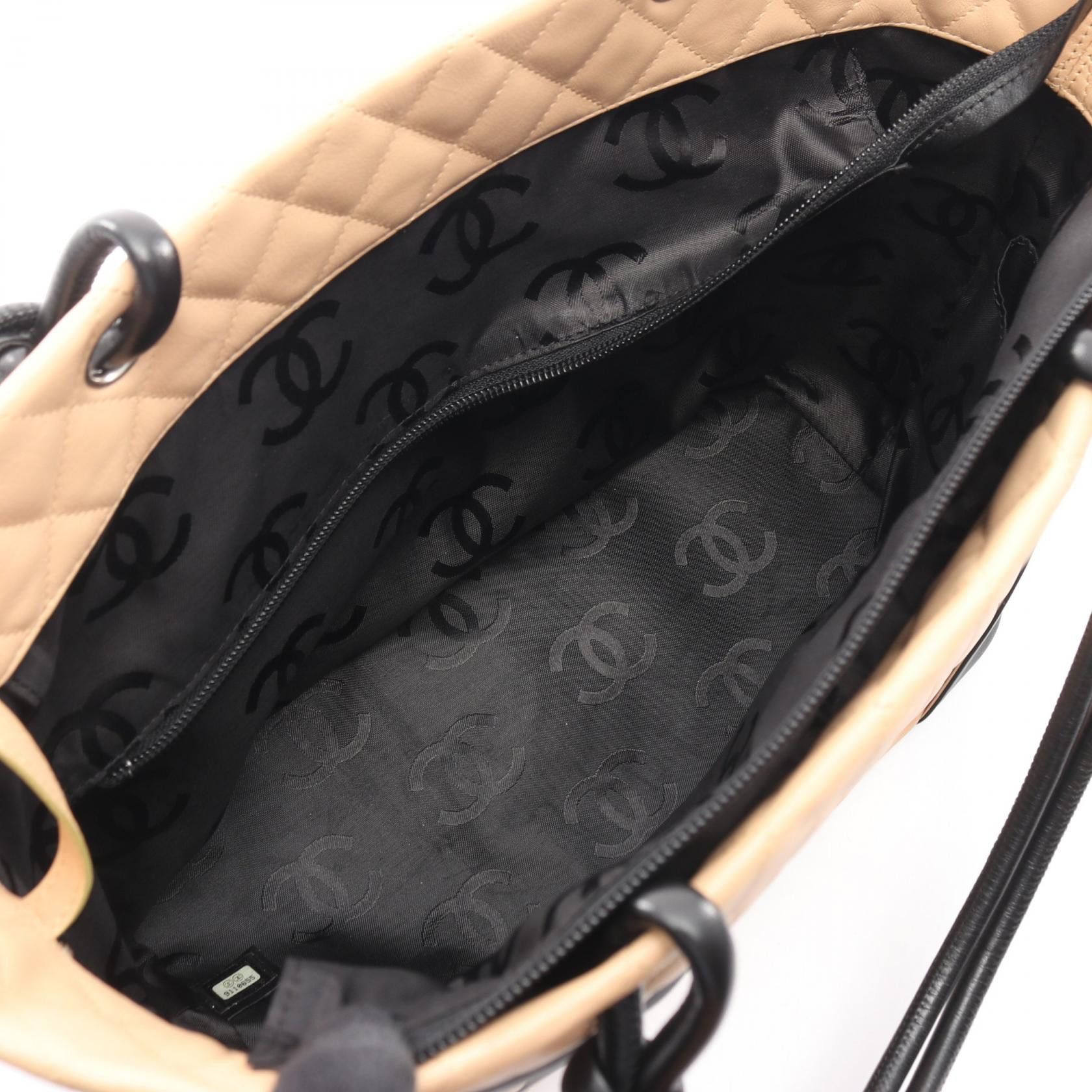 Chanel Chanel Chanel Cambon Line Leather Tote Bag Leather Tote Bag DUTY FREE for USA Size ONE SIZE - 3 Thumbnail