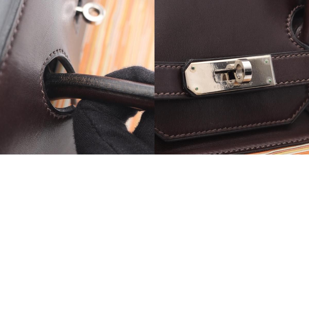 Hermes Hermes Hermes Birkin35 Calf Leather Leather Handbag G DUTY FREE for USA Size ONE SIZE - 10 Thumbnail