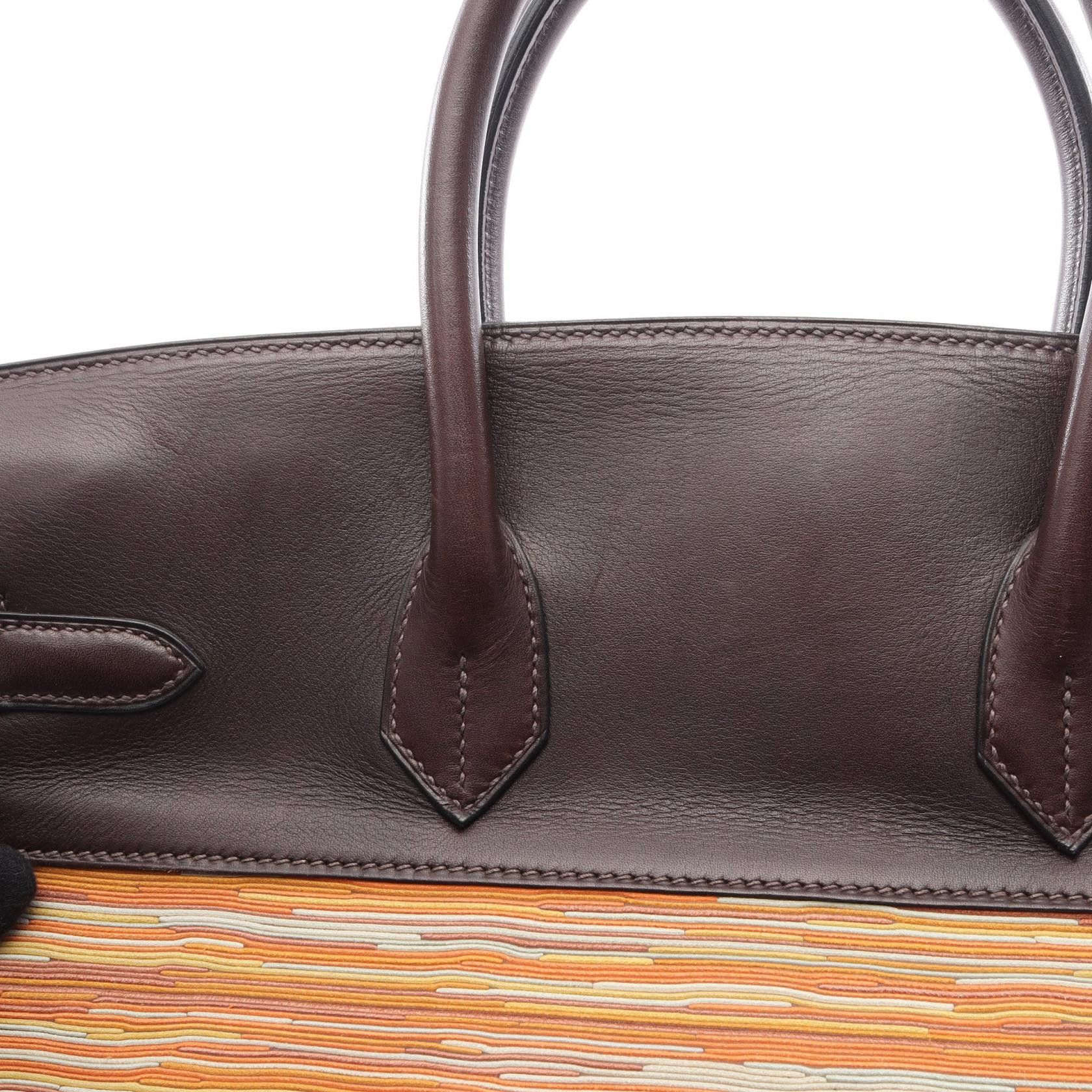 Hermes Hermes Hermes Birkin35 Calf Leather Leather Handbag G DUTY FREE for USA Size ONE SIZE - 7 Thumbnail