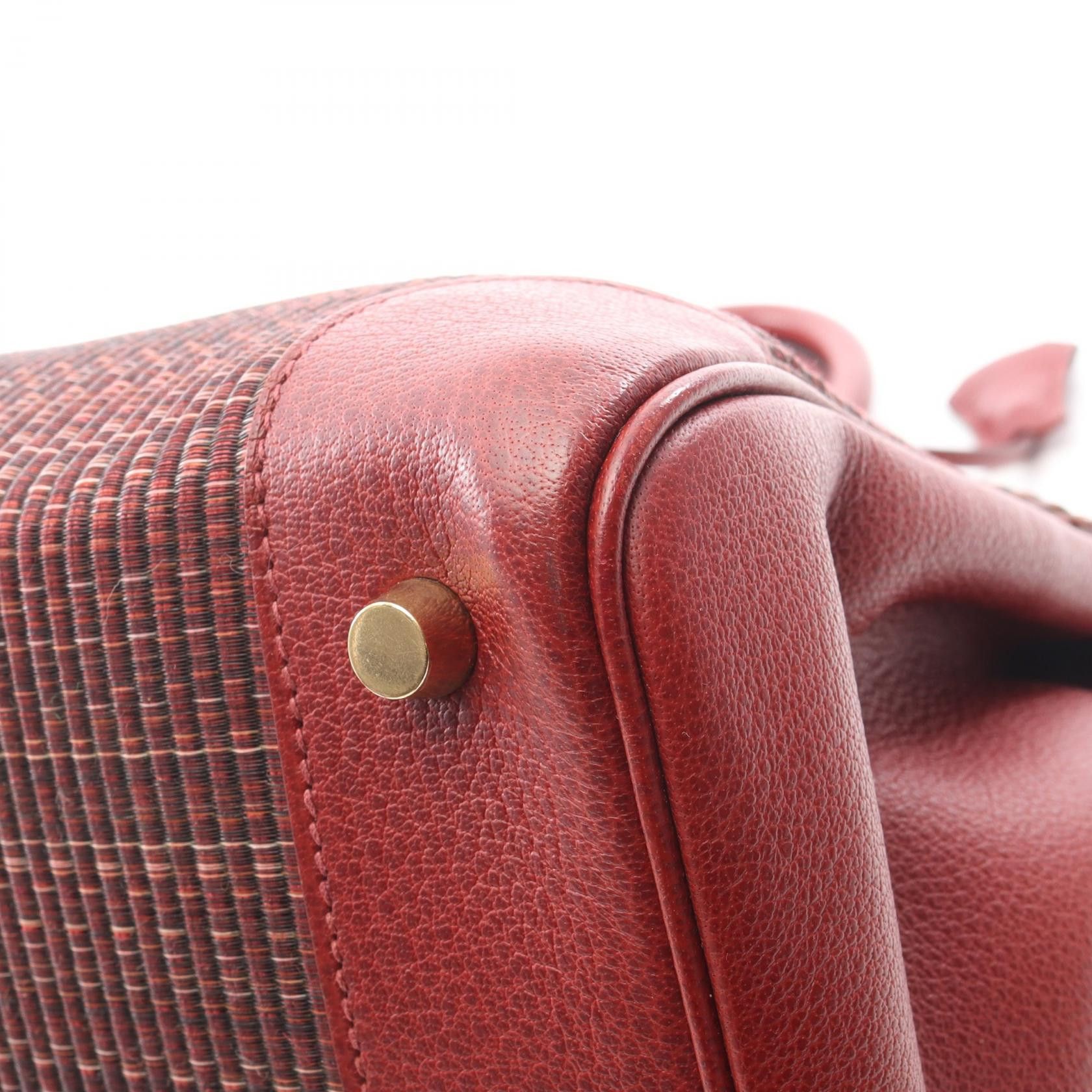 Hermes Hermes Hermes Birkin35 Cuir Buffles Skipper Clin d Oeil Handbag Leather Handbag Stamp F (2002) DUTY FREE for USA Size ONE SIZE - 6 Thumbnail