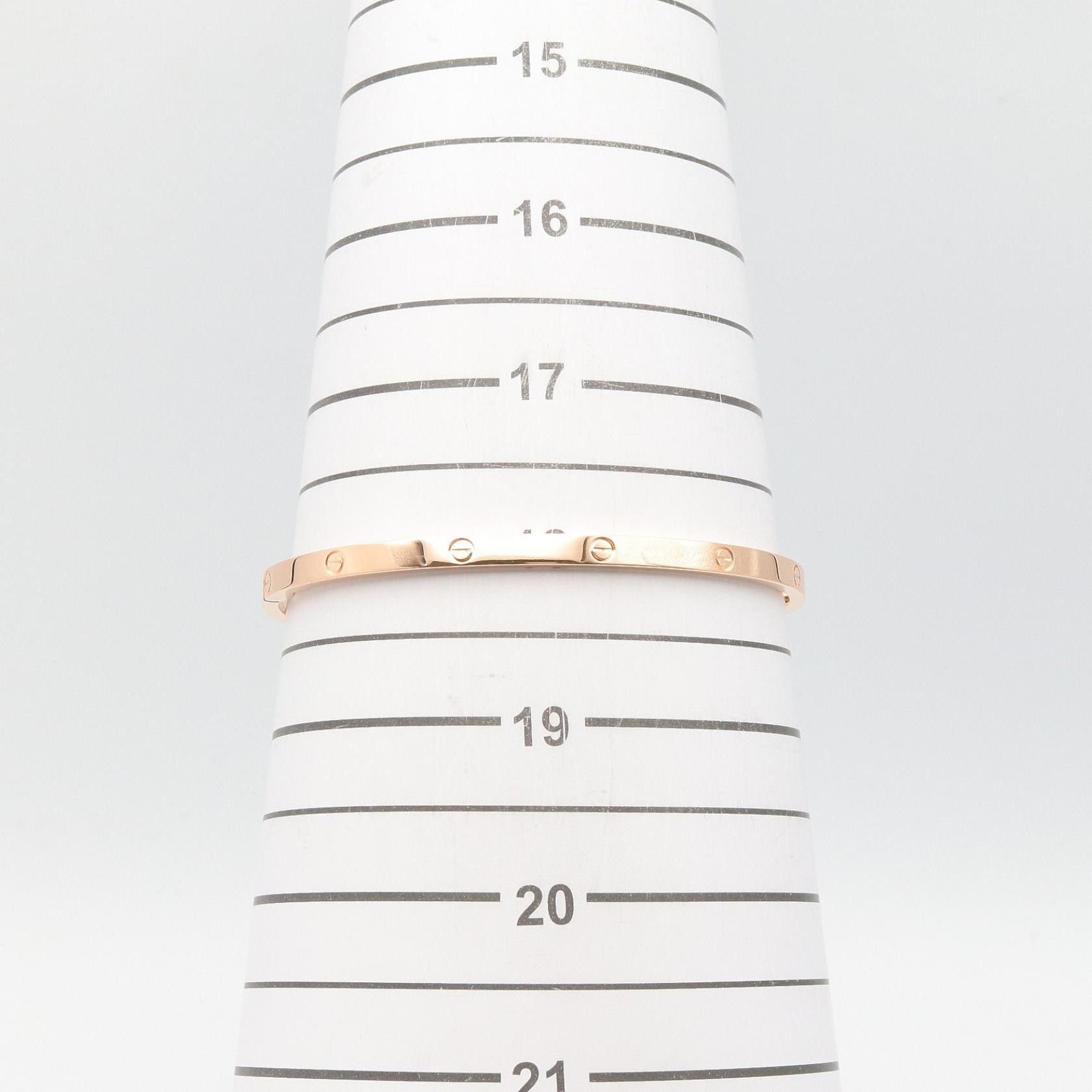 Cartier Cartier Cartier Love Bracelet Au750 Bracelet Size 19 Precious Metal Bangle DUTY FREE for USA Size ONE SIZE - 4 Thumbnail