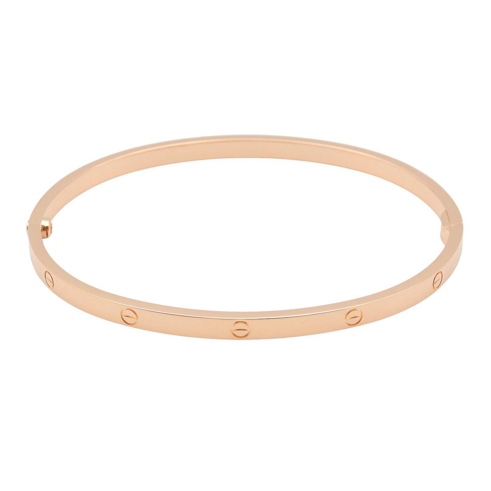 Cartier Cartier Cartier Love Bracelet Au750 Bracelet Size 19 Precious Metal Bangle DUTY FREE for USA Size ONE SIZE - 2 Thumbnail