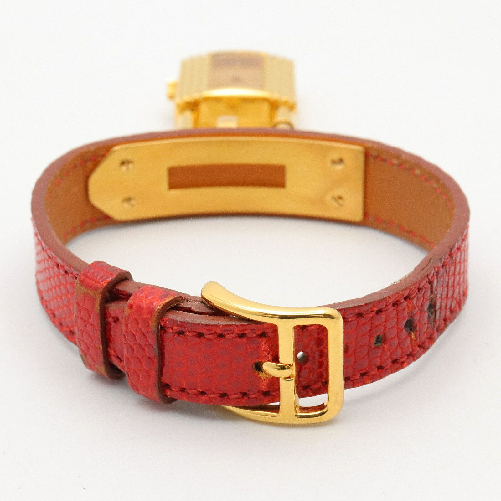 Hermes Hermes Hermes Kelly GP Quartz Metal Quartz KE1.201 DUTY FREE for USA Size ONE SIZE - 4 Thumbnail