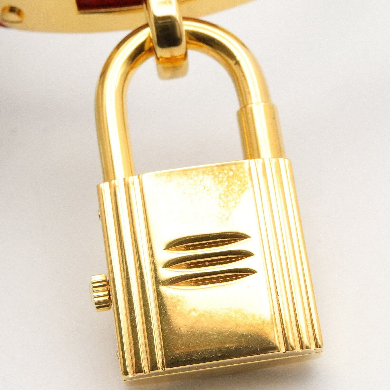 Hermes Hermes Hermes Kelly GP Quartz Metal Quartz KE1.201 DUTY FREE for USA Size ONE SIZE - 6 Thumbnail