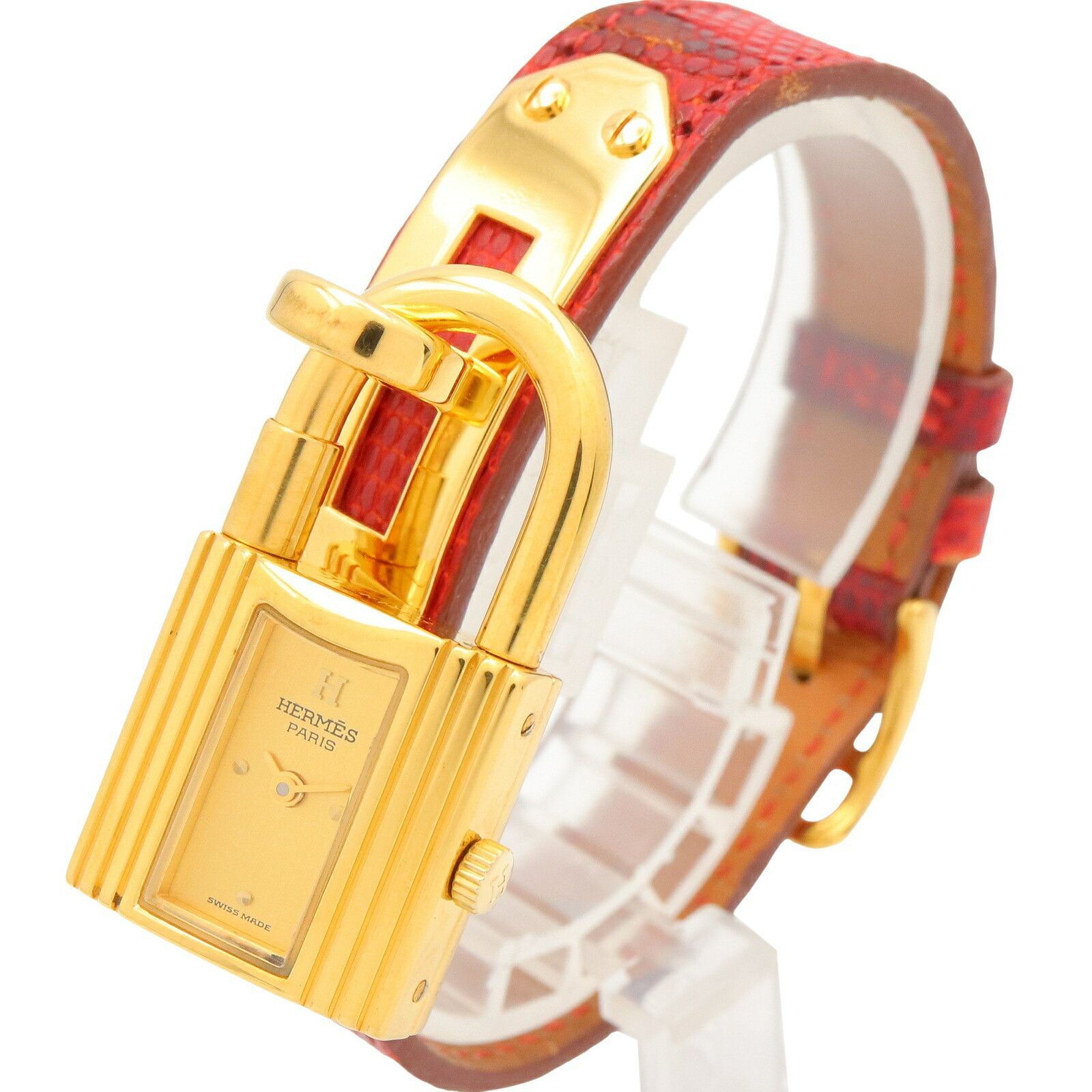 Hermes Hermes Hermes Kelly GP Quartz Metal Quartz KE1.201 DUTY FREE for USA Size ONE SIZE - 2 Thumbnail