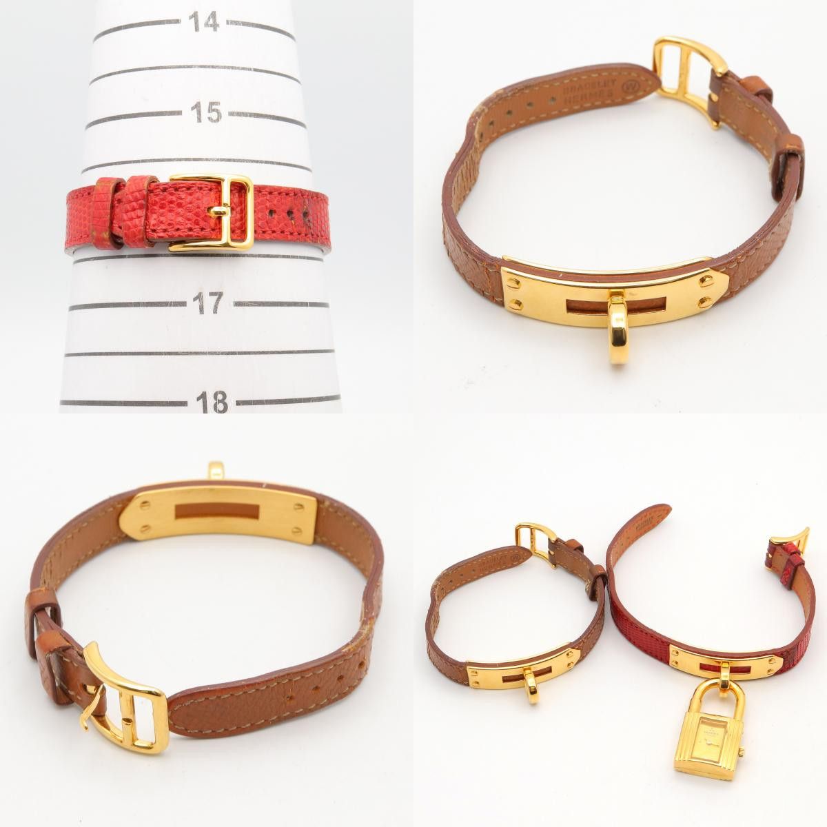 Hermes Hermes Hermes Kelly GP Quartz Metal Quartz KE1.201 DUTY FREE for USA Size ONE SIZE - 8 Thumbnail