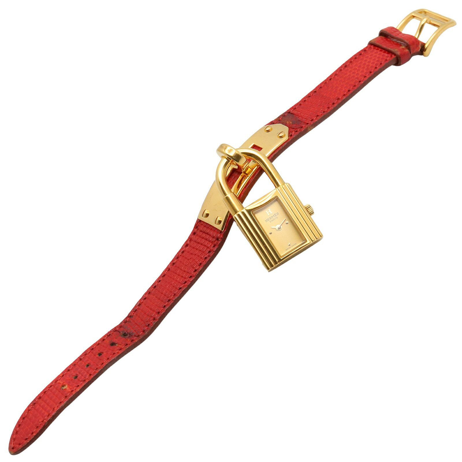 Hermes Hermes Hermes Kelly GP Quartz Metal Quartz KE1.201 DUTY FREE for USA Size ONE SIZE - 3 Thumbnail