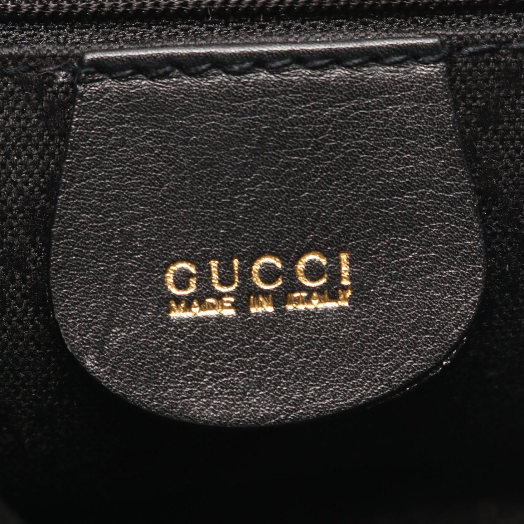 Gucci Gucci Gucci Bamboo Leather Backpack Leather Backpack 00319980016 DUTY FREE for USA Size ONE SIZE - 4 Thumbnail