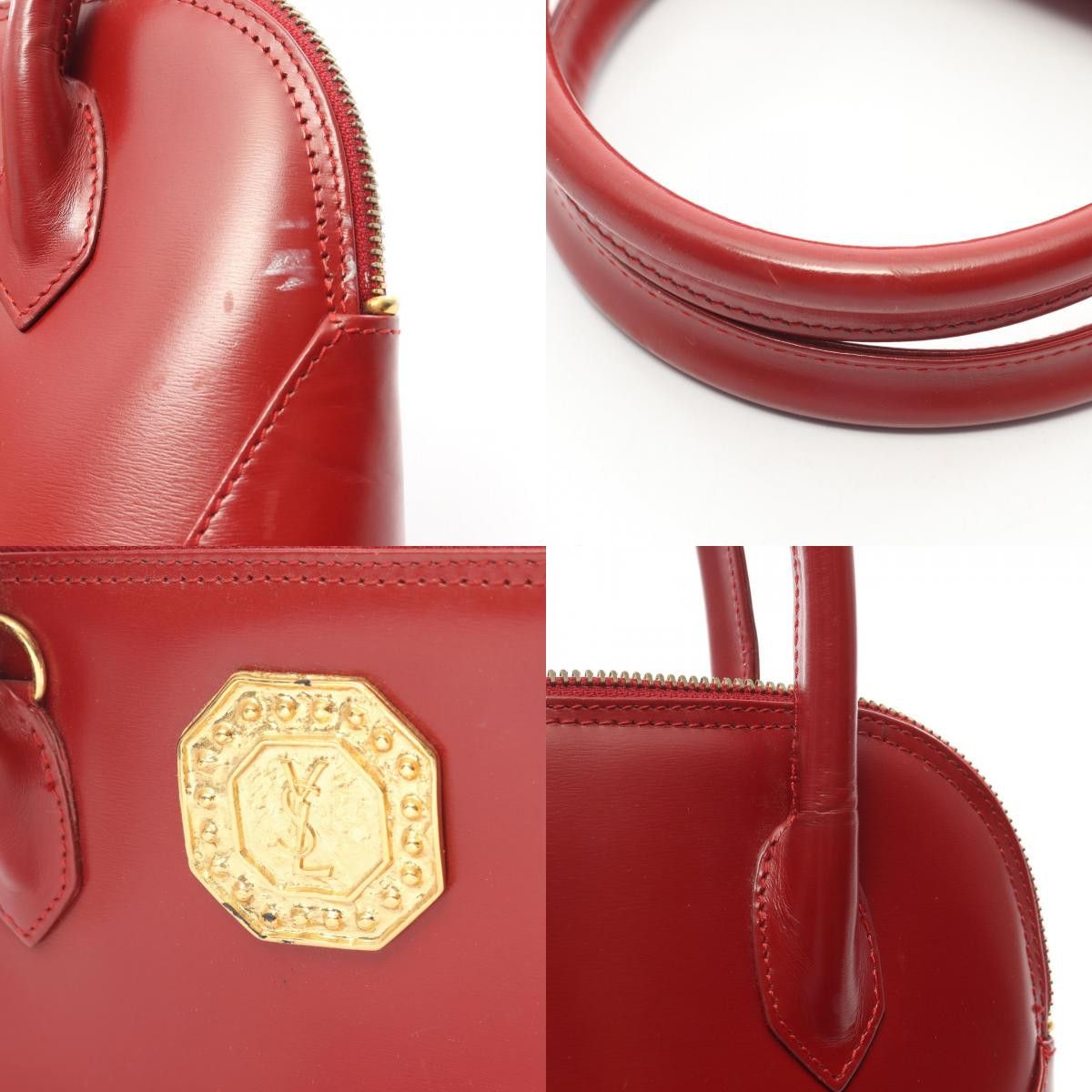 Yves Saint Laurent Yves Saint Laurent Yves Saint Laurent Leather Handbag Leather Handbag DUTY FREE for USA Size ONE SIZE - 9 Thumbnail
