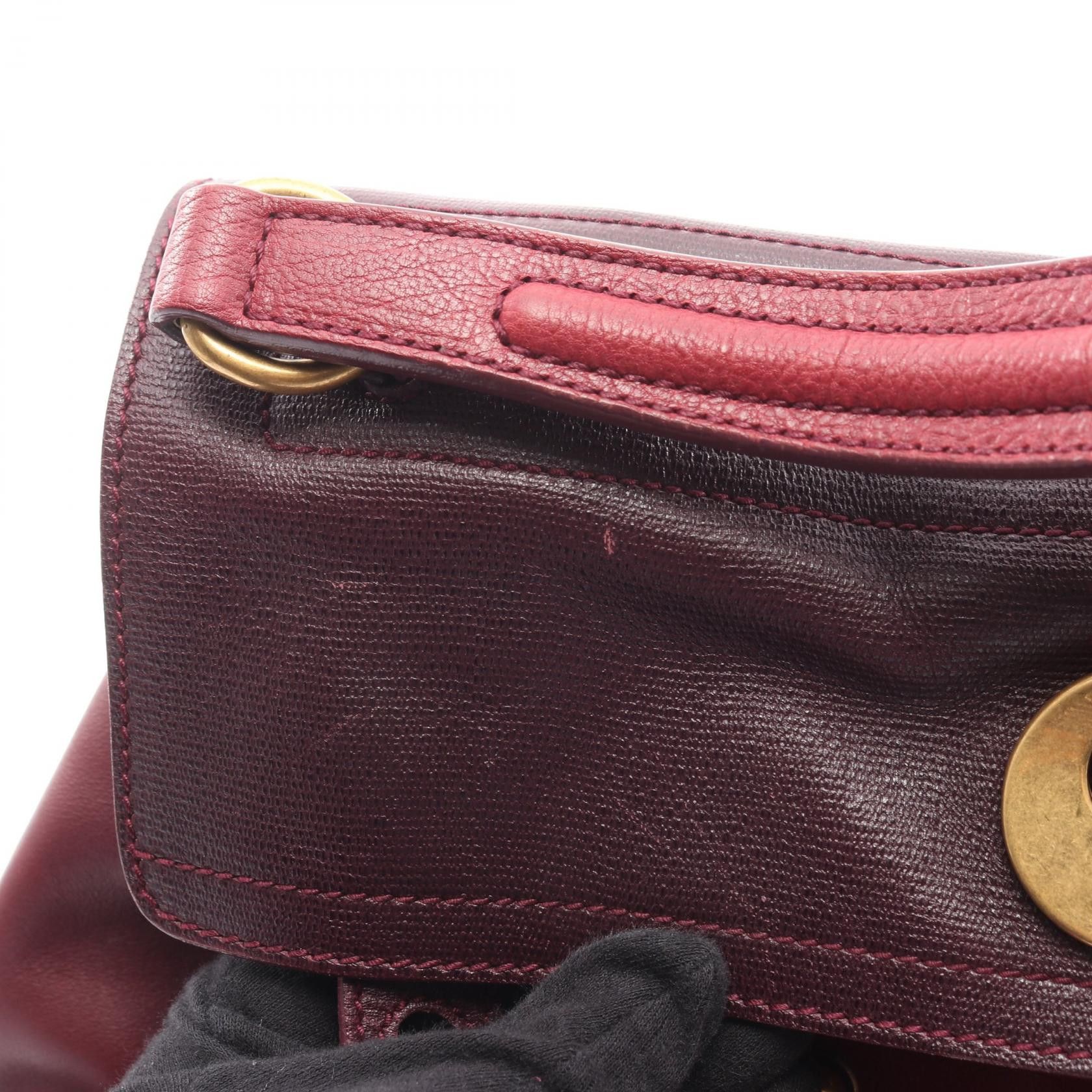 Yves Saint Laurent Yves Saint Laurent Yves Saint Laurent Muse Two Leather Handbag Leather Handbag DUTY FREE for USA Size ONE SIZE - 6 Thumbnail
