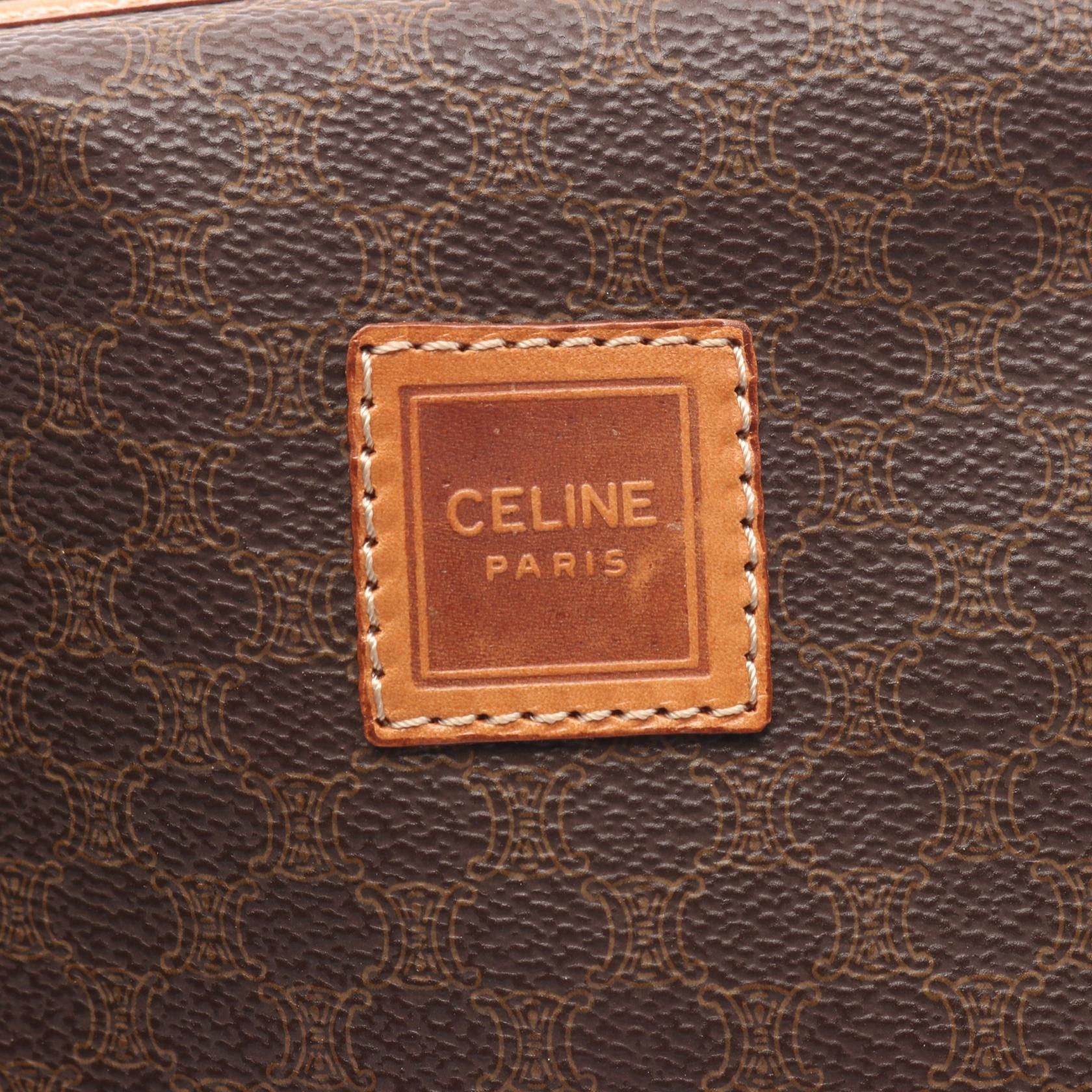 Celine Celine CELINE Macadam PVC pouch Leather Vanity Bag DUTY FREE for USA Size ONE SIZE - 6 Thumbnail