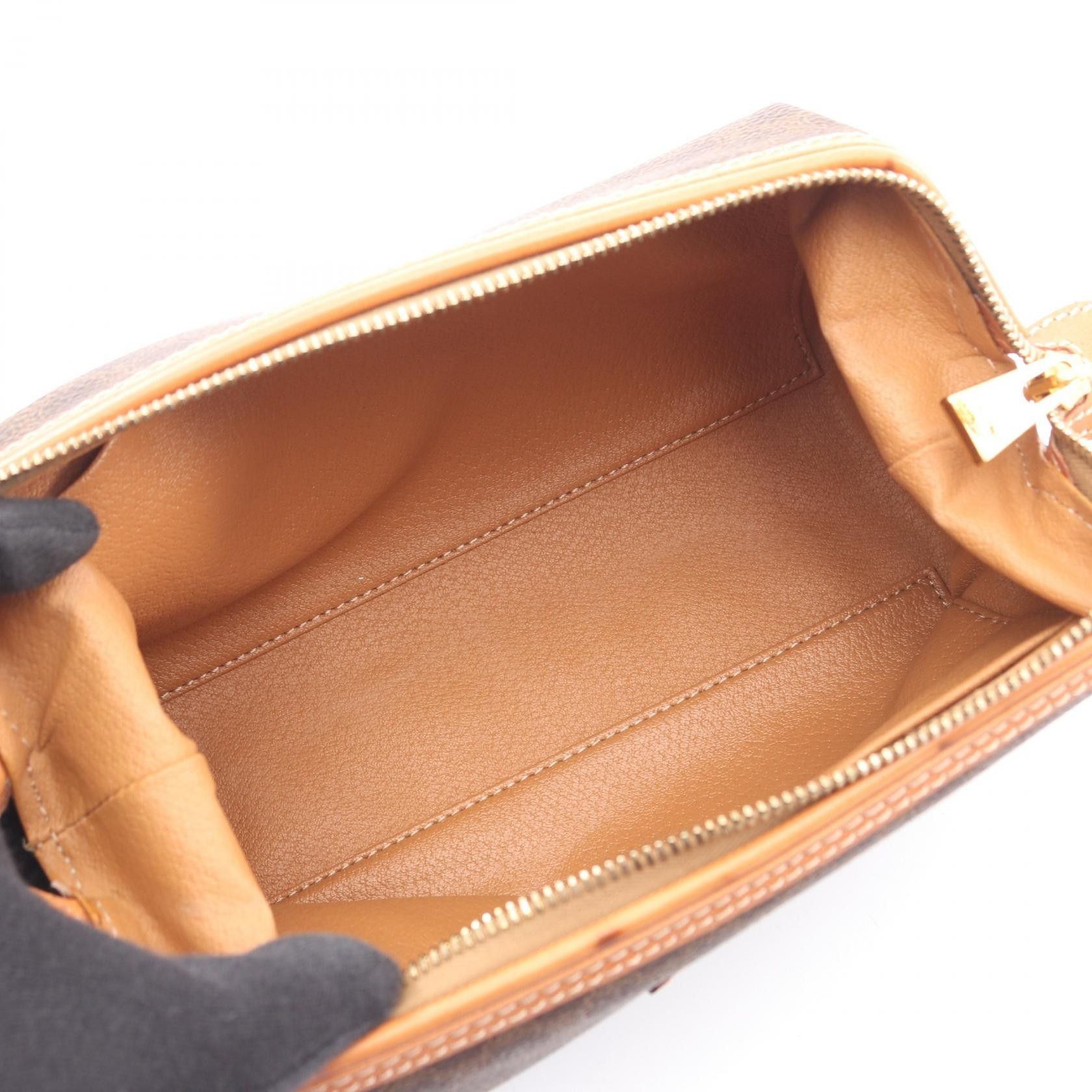 Celine Celine CELINE Macadam PVC pouch Leather Vanity Bag DUTY FREE for USA Size ONE SIZE - 3 Thumbnail