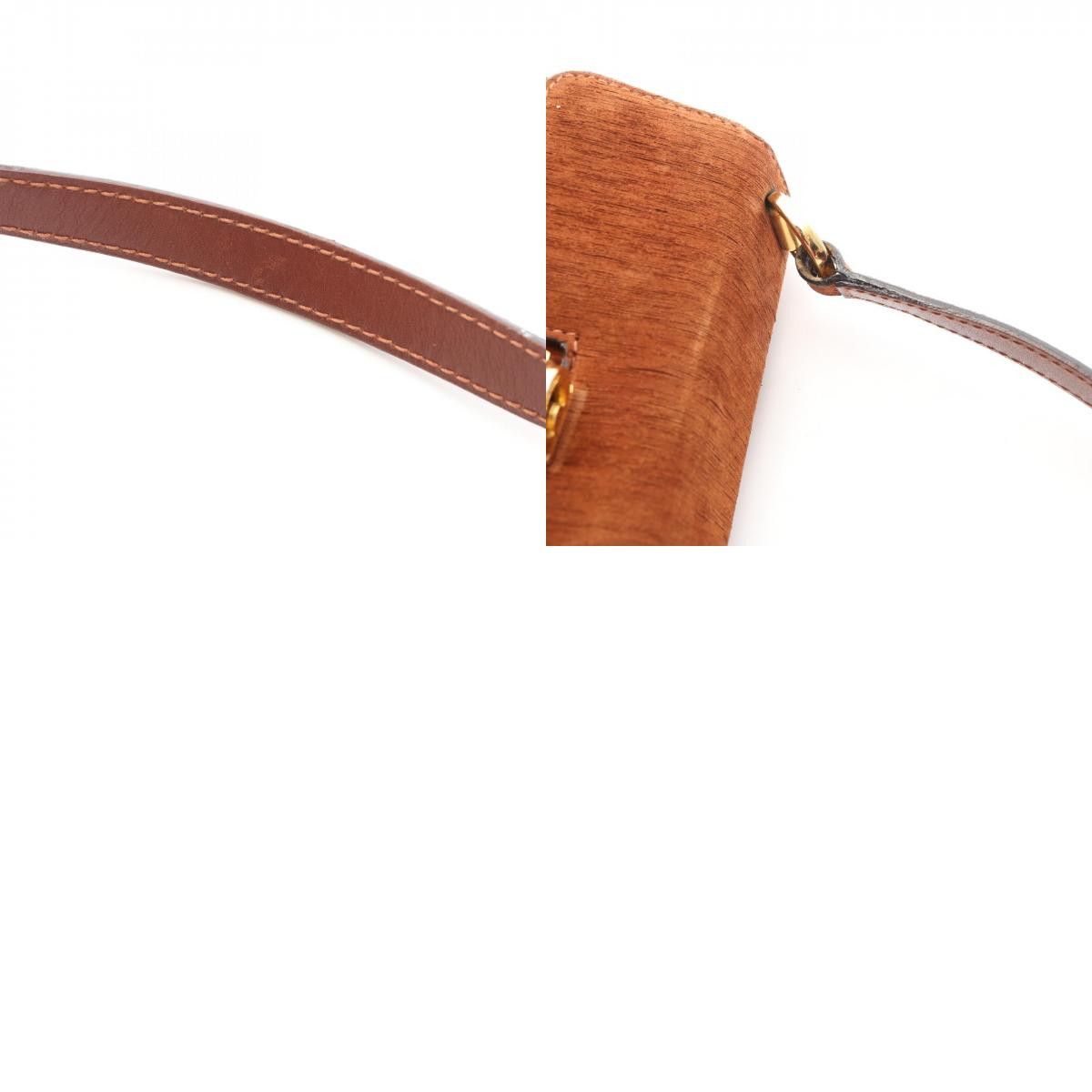 Salvatore Ferragamo Salvatore Ferragamo Salvatore Ferragamo Suede Shoulder Bag Leather Shoulder Bag DUTY FREE for USA Size ONE SIZE - 10 Thumbnail