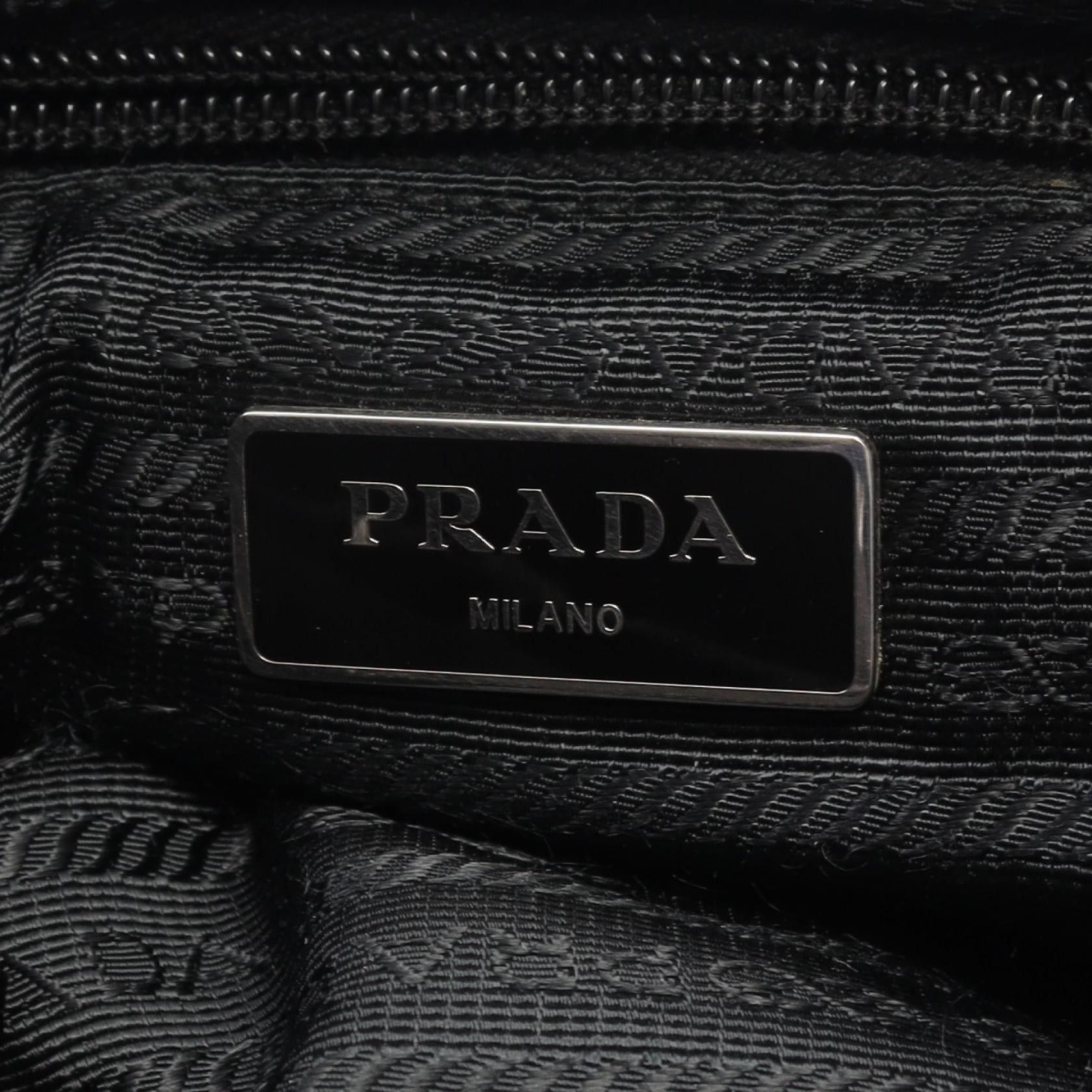Prada Prada Prada Nylon Saffiano Leather Shoulder Bag Textile Shoulder Bag DUTY FREE for USA Size ONE SIZE - 4 Thumbnail