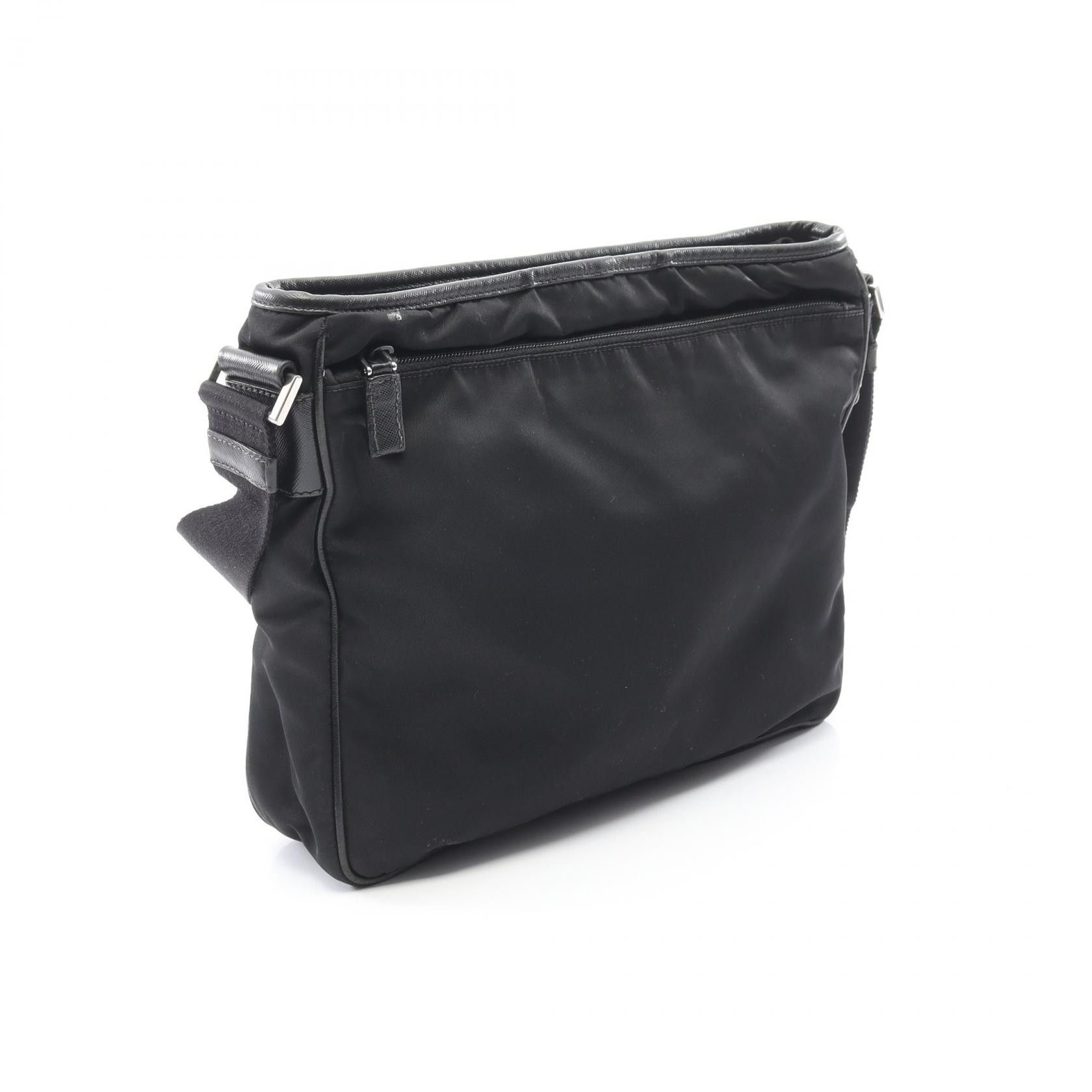 Prada Prada Prada Nylon Saffiano Leather Shoulder Bag Textile Shoulder Bag DUTY FREE for USA Size ONE SIZE - 2 Thumbnail