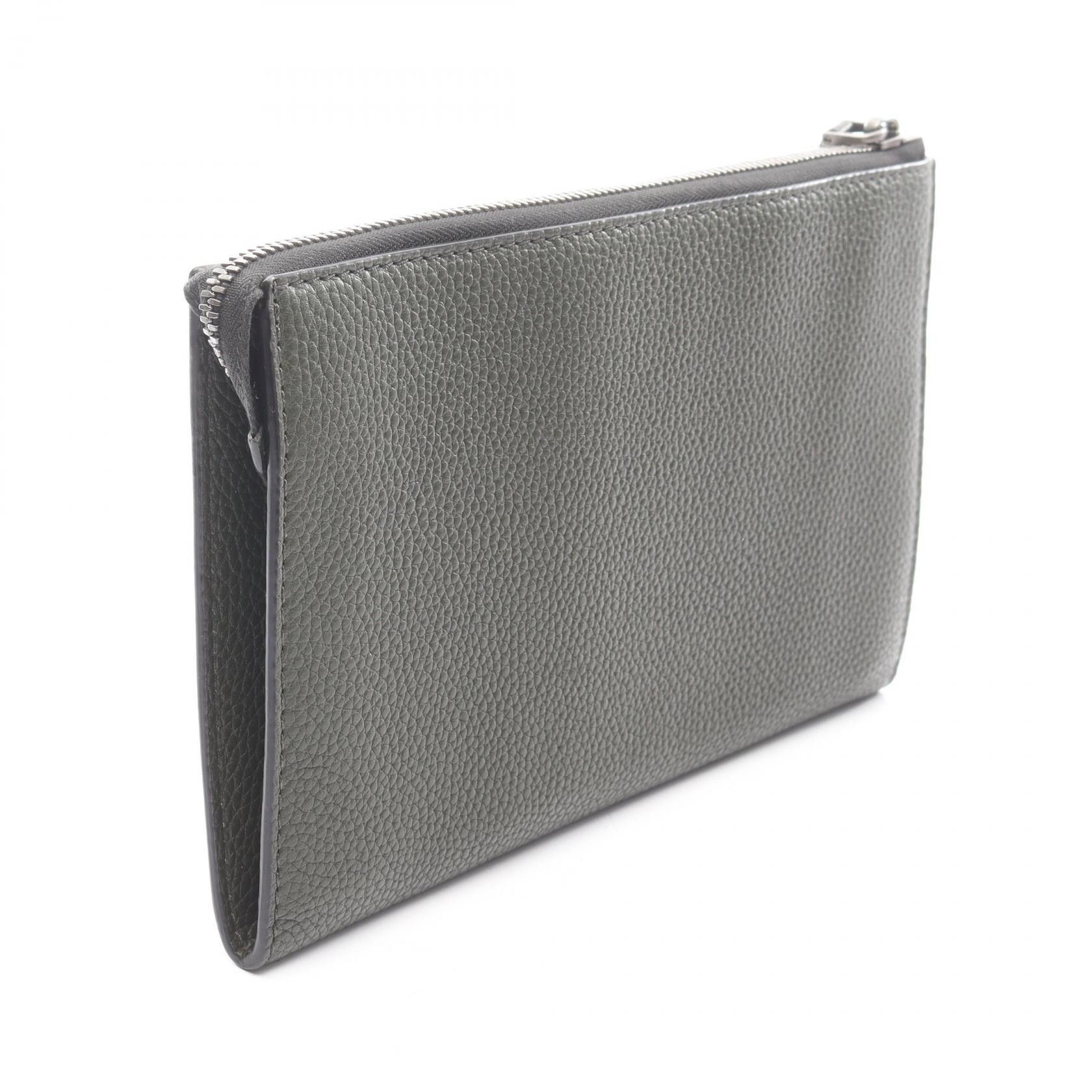 Salvatore Ferragamo Salvatore Ferragamo Salvatore Ferragamo Leather Clutch Bag Leather Clutch Bag 24 0755 DUTY FREE for USA Size ONE SIZE - 2 Thumbnail