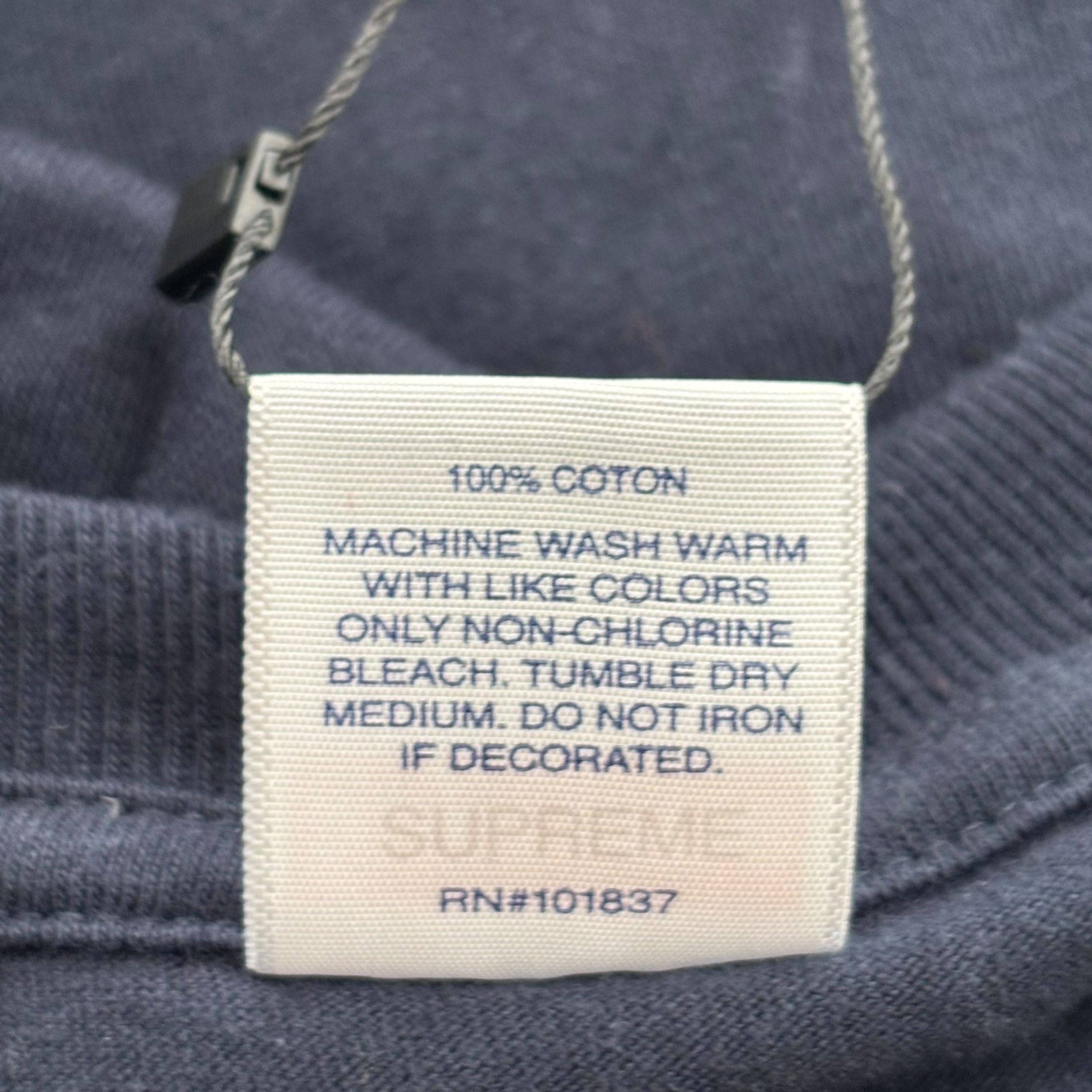 Supreme Ear Tee "Navy" Size US L / EU 52-54 / 3 - 3 Thumbnail