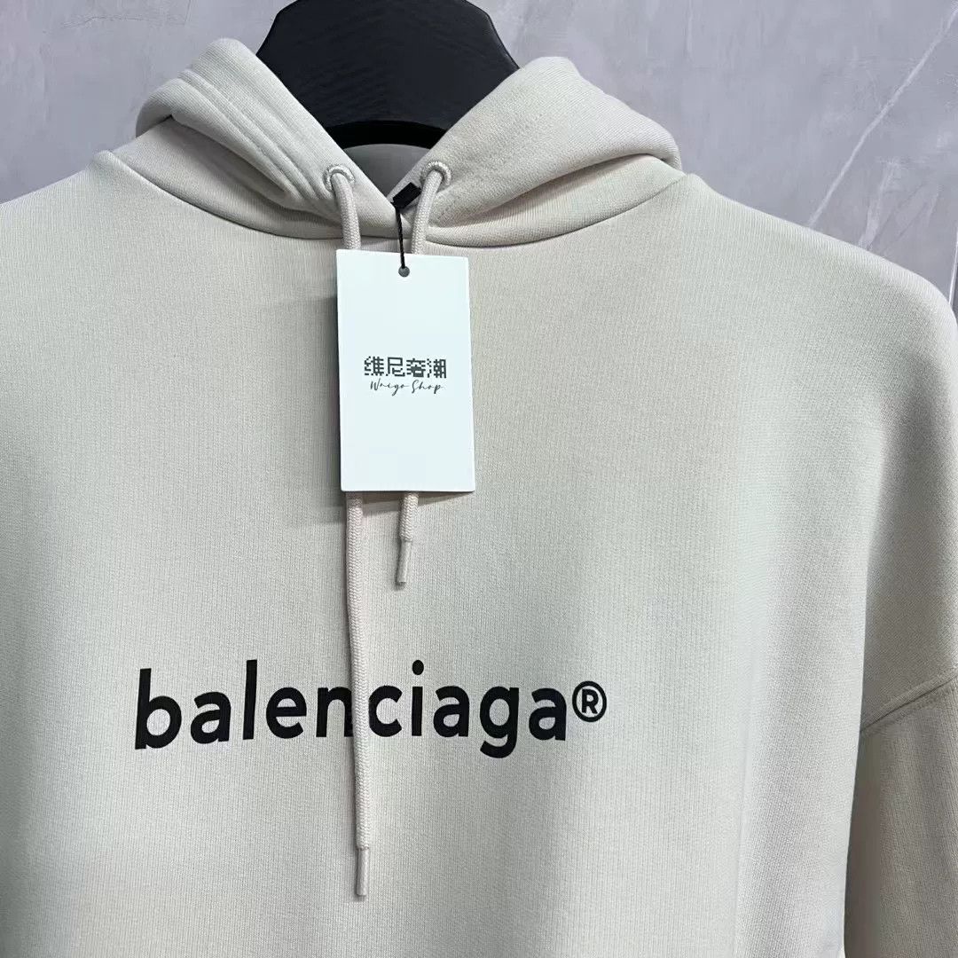 Balenciaga Balenciaga Logo Hoodie Size S Size US S / EU 44-46 / 1 - 3 Thumbnail