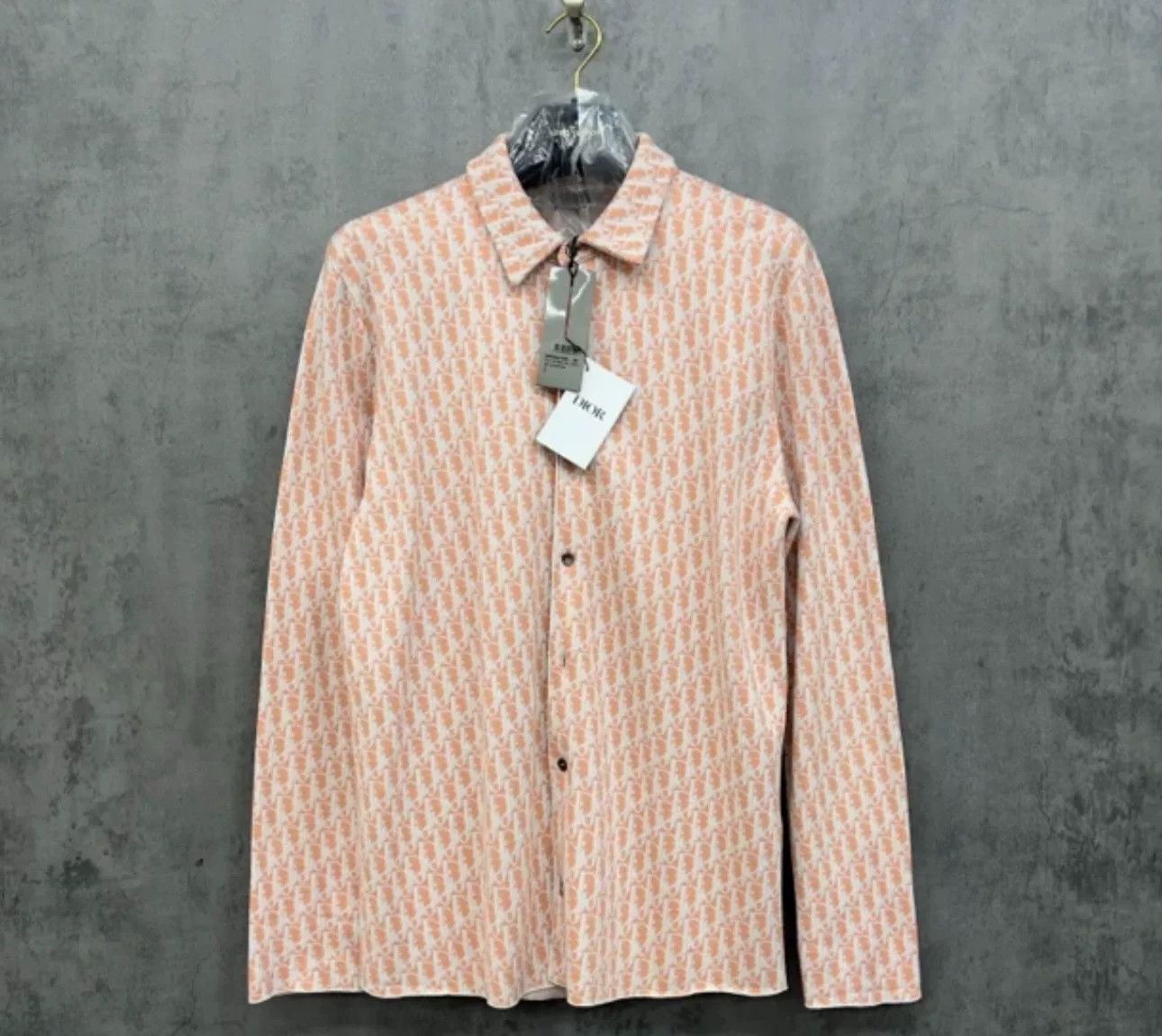 Dior Dior Oblique Knit Shirt Jacket Size L Size US L / EU 52-54 / 3 - 2 Thumbnail
