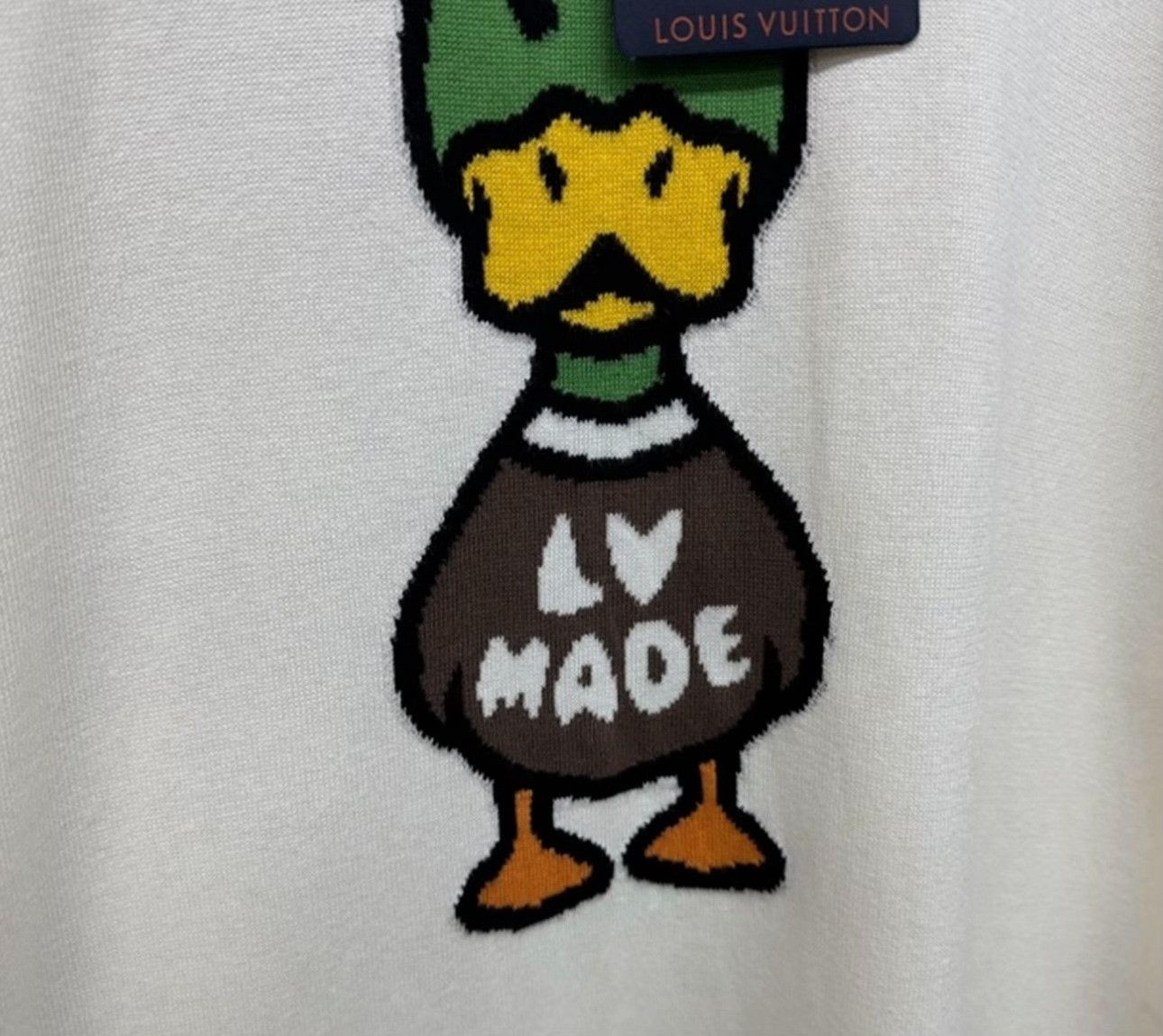 Louis Vuitton Louis Vuitton Nigo Duck T-Shirt Size L Size US L / EU 52-54 / 3 - 3 Thumbnail