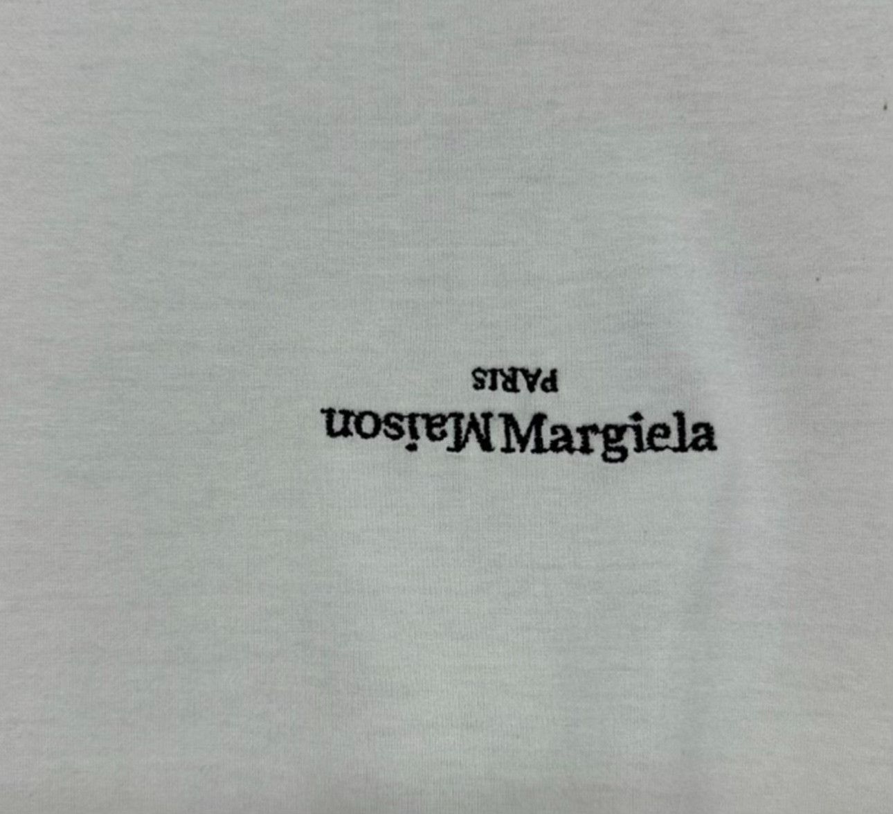 Maison Margiela Maison Margiela Reversed Logo T-Shirt Size M Size US M / EU 48-50 / 2 - 3 Thumbnail