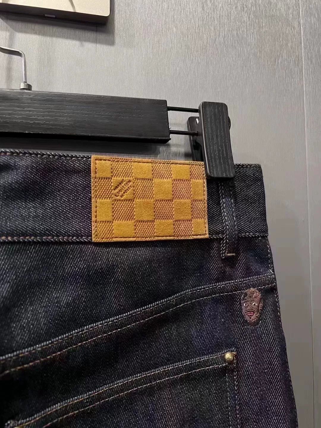 Louis Vuitton Louis Vuitton Embroidered Denim Jeans Size 28 Size US 28 / EU 44 - 5 Thumbnail