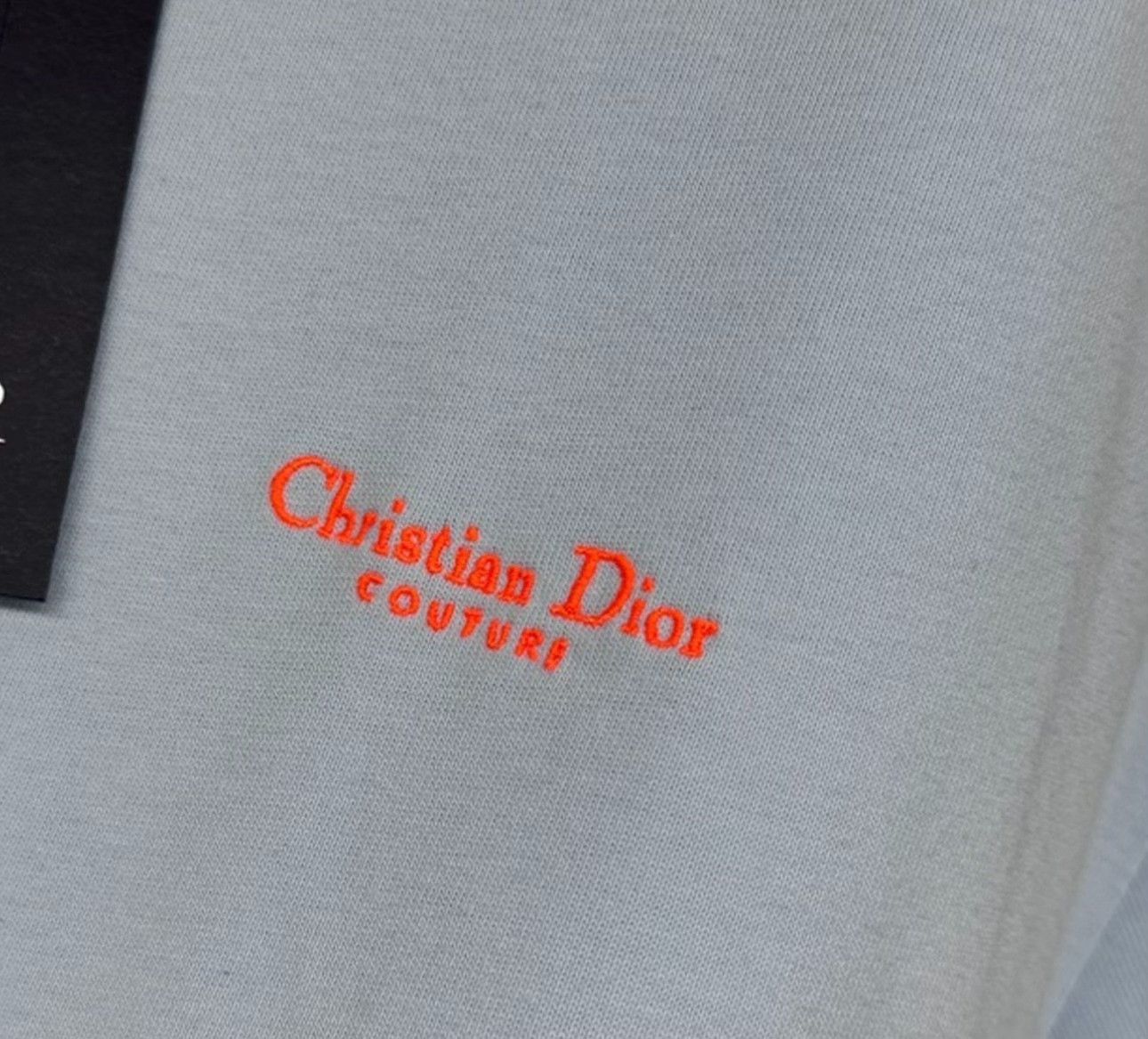 Dior Dior Couture Embroidery T-Shirt Size L Size US L / EU 52-54 / 3 - 4 Thumbnail