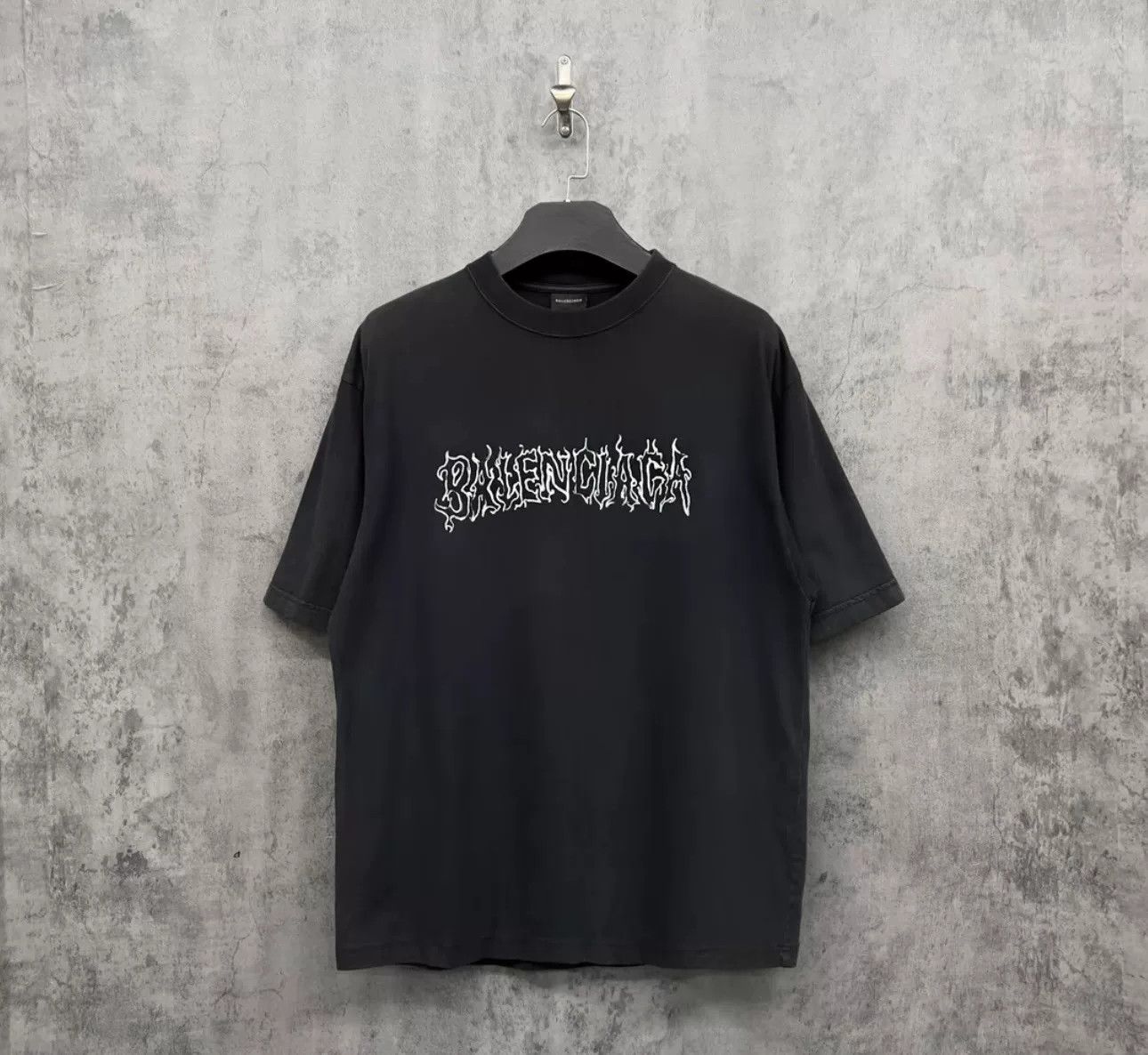 Balenciaga Balenciaga Flame Logo T-Shirt Size S Size US XS / EU 42 / 0 - 2 Thumbnail