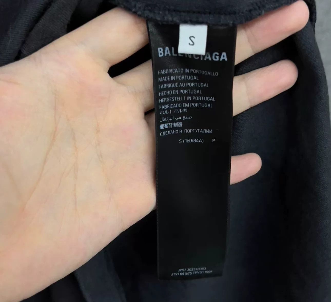 Balenciaga Balenciaga Flame Logo T-Shirt Size S Size US XS / EU 42 / 0 - 5 Thumbnail