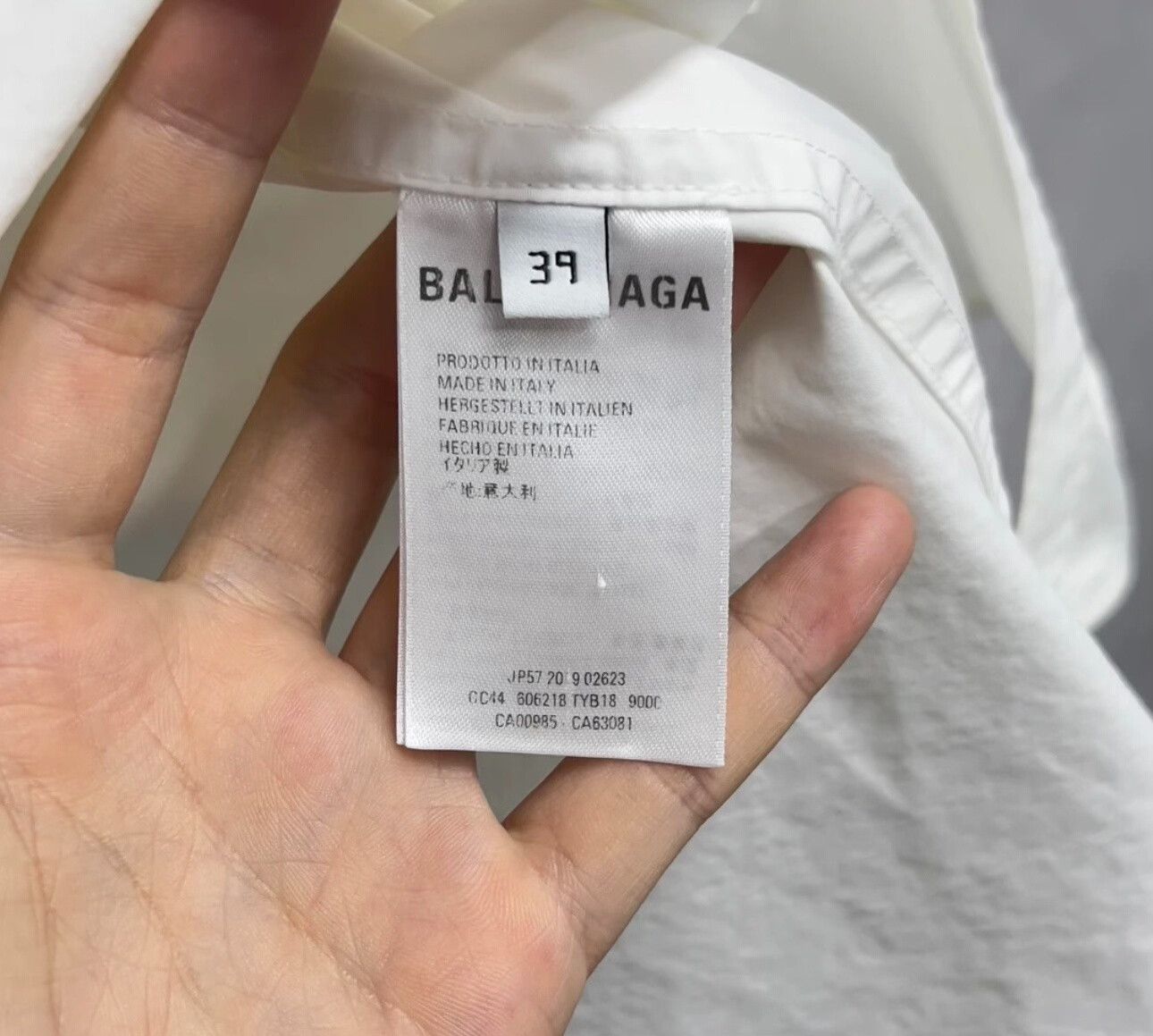Balenciaga Balenciaga Green Logo Button Up Shirt Size M Size US M / EU 48-50 / 2 - 5 Thumbnail