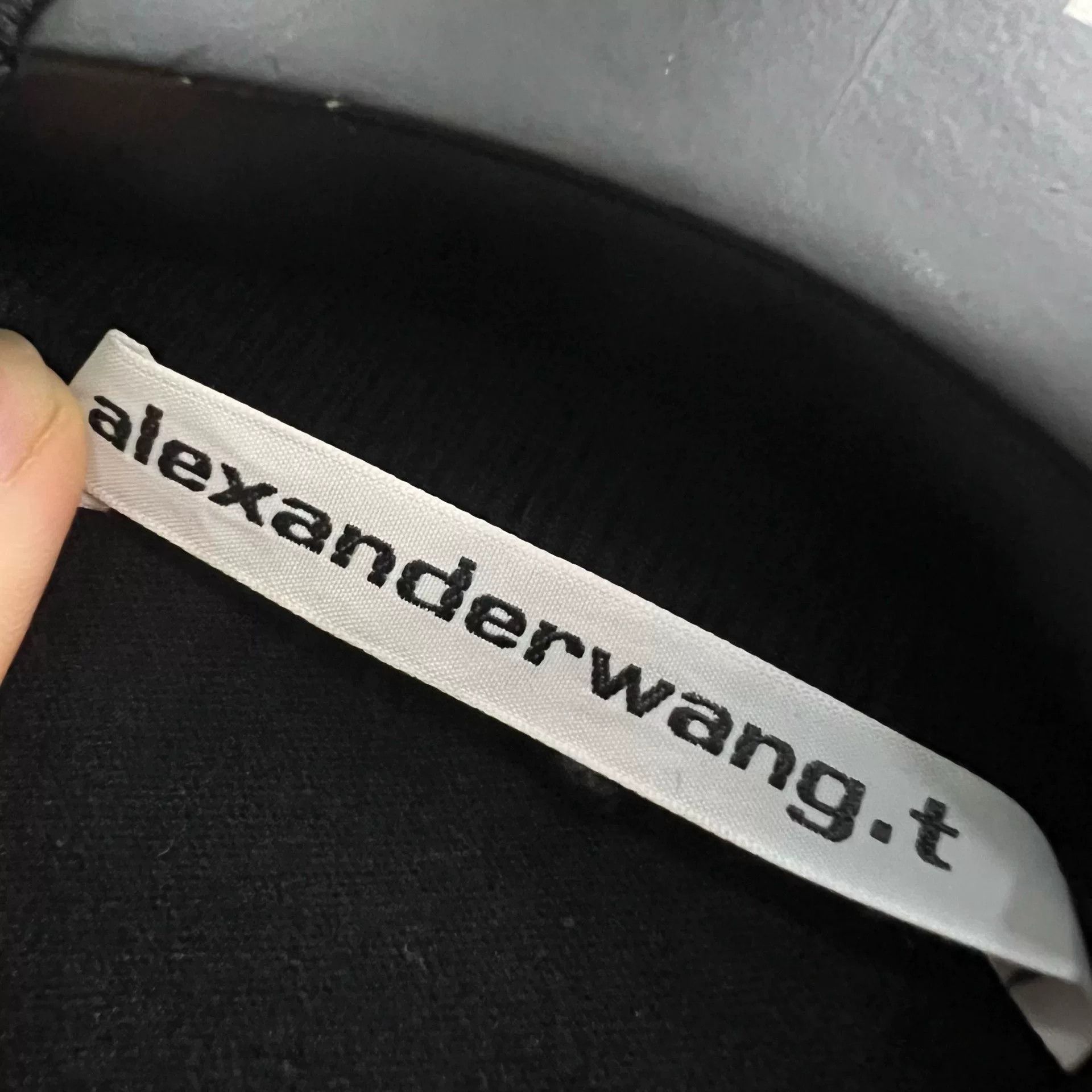 Alexander Wang Alexander Wang Logo Short Sleeve T-Shirt Size S Size S / US 4 / IT 40 - 4 Thumbnail